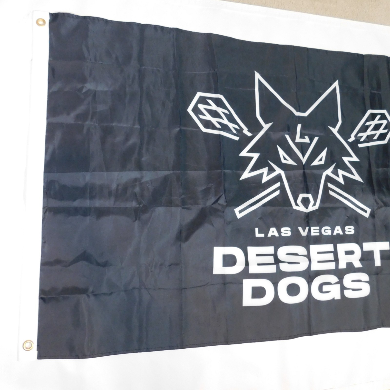 LAS VEGAS DESERT DOGS NLL Lacrosse team Logo Flag Banner 60″ x 36″ With Grommets
