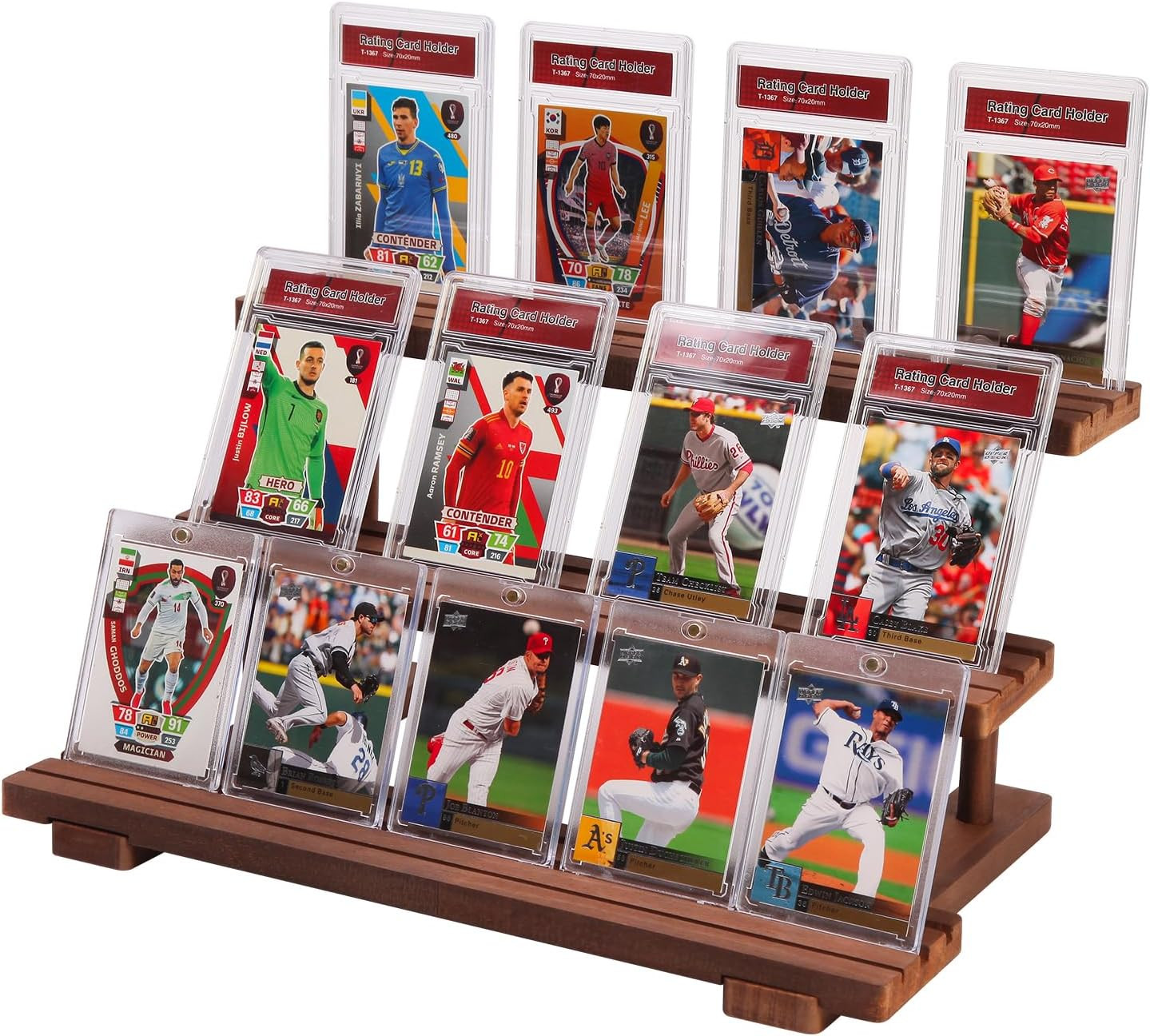 PSA Graded Card Display Stand for Graded PSA Trading and Sports Cards, Graded Ca
