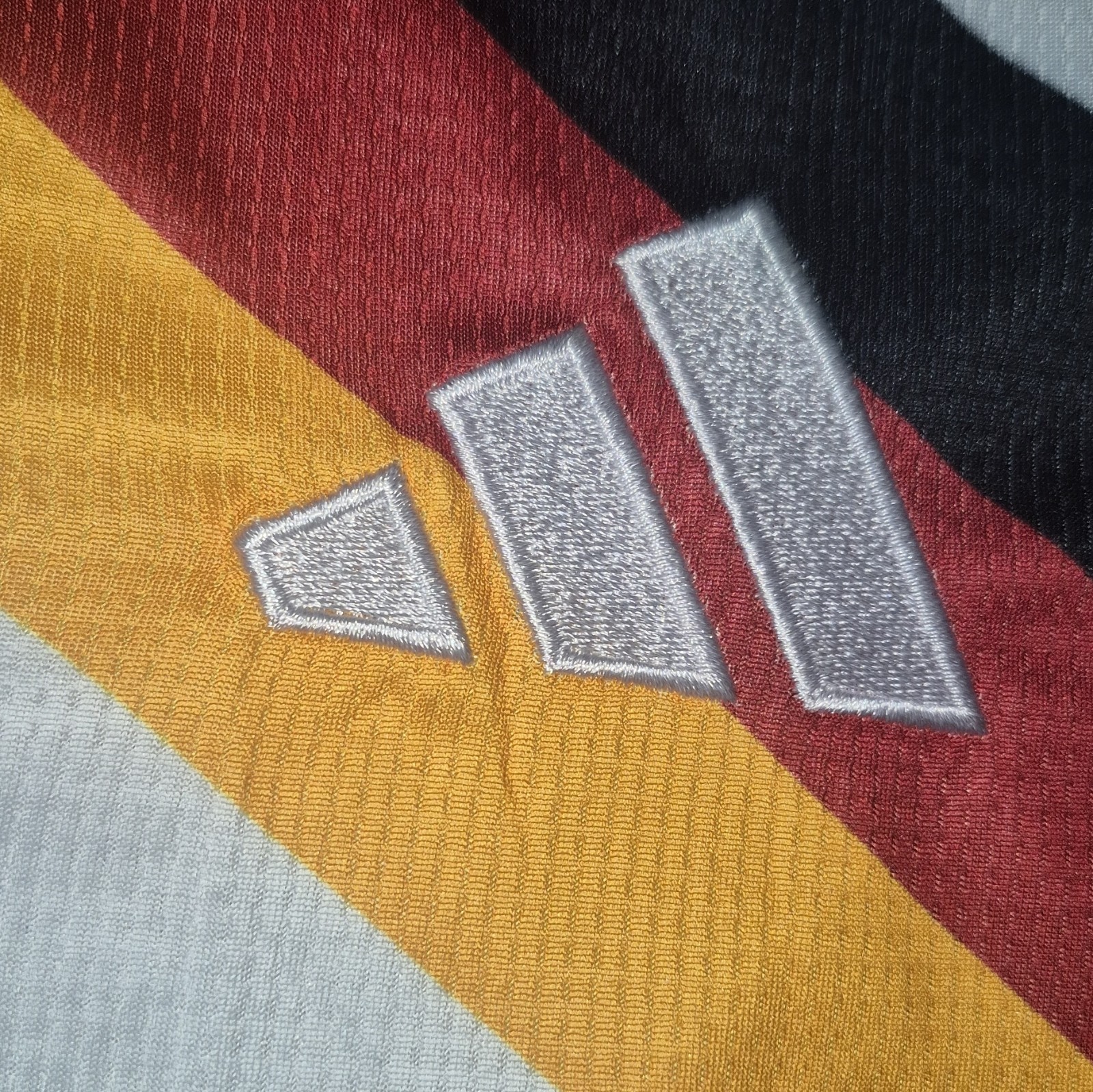 adidas Germany DFB Soccer Jersey Climacool Slim Fit Men’s Size M White