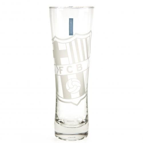 Original Barcelona FC Deluxe Beer Glass 0.5 L New OVP In Display Box
