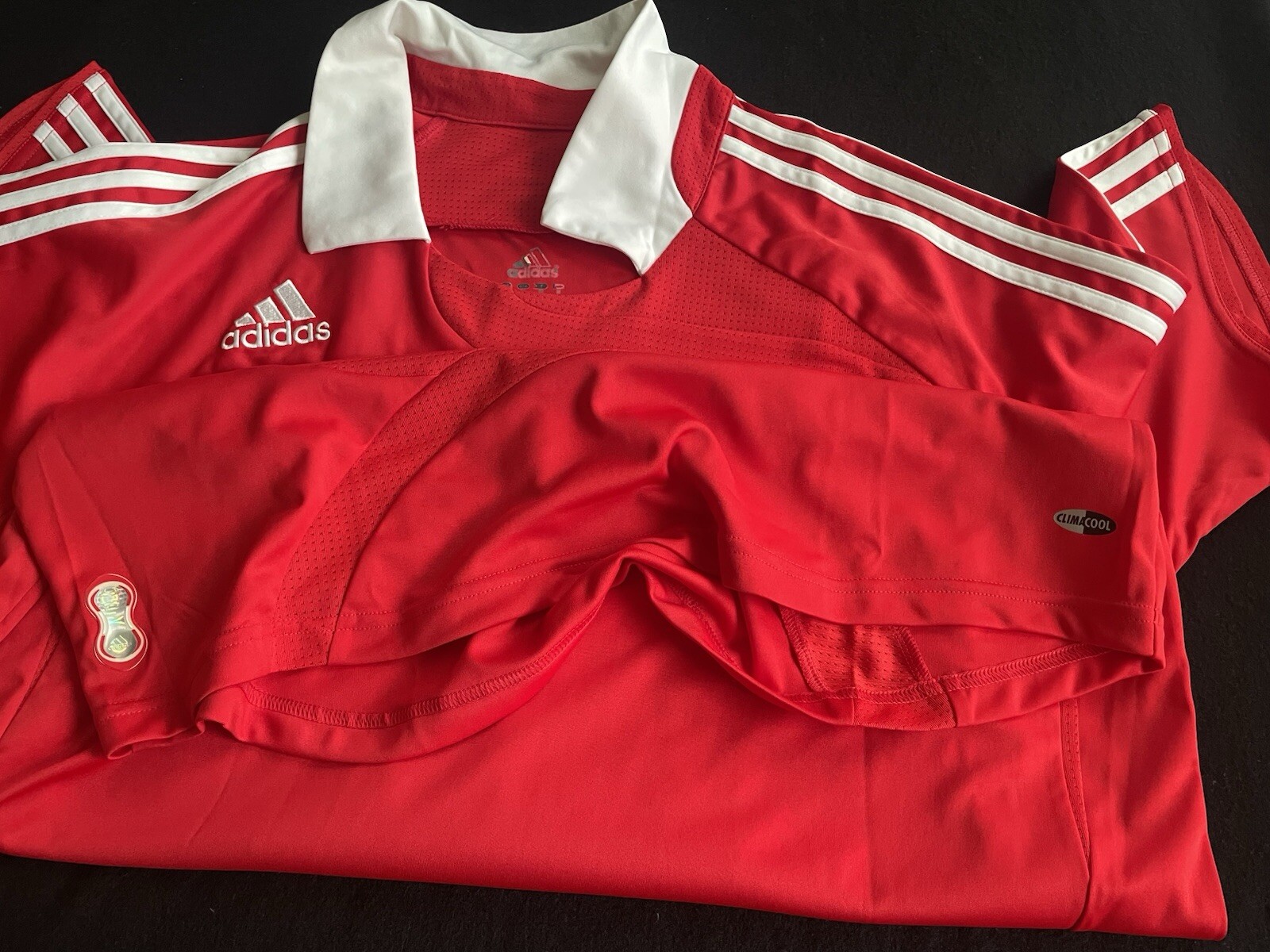 SL Benfica 2007/08 Adidas Jersey Size Medium NWOT Rui Costa