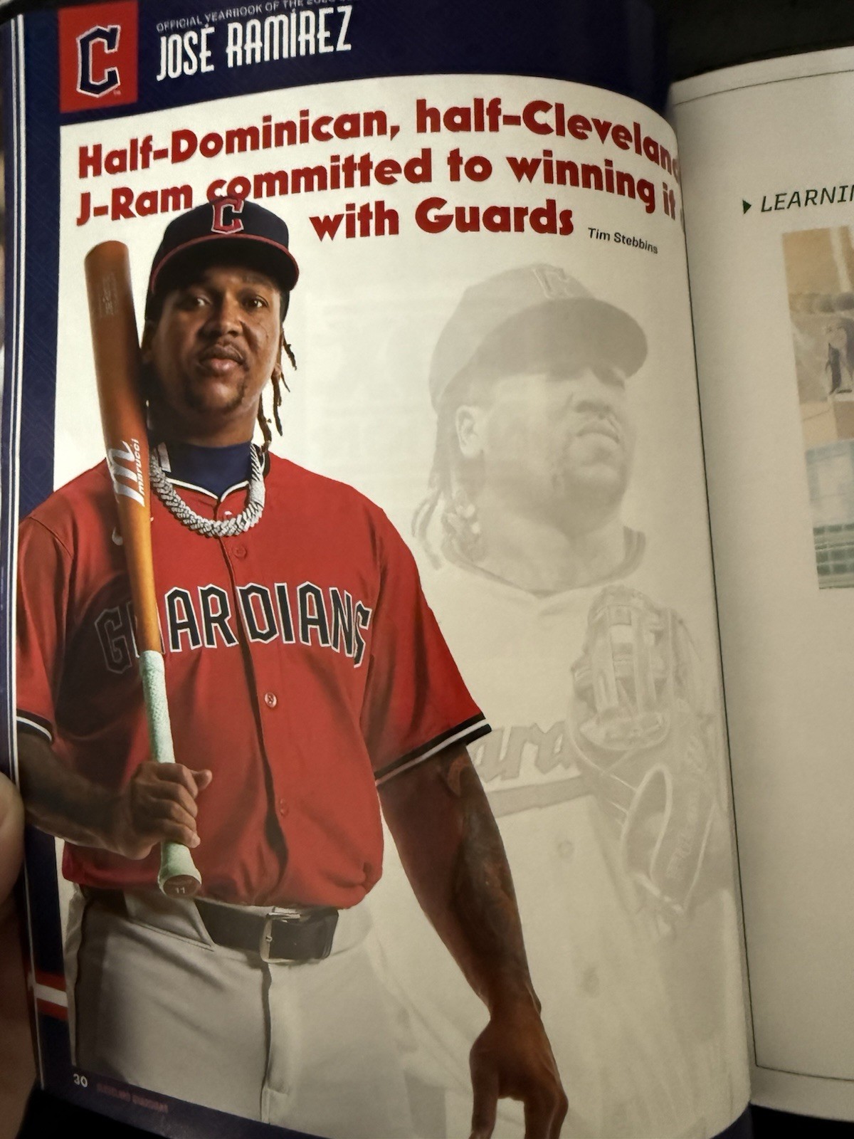 Cleveland Guardians Official Yearbook for 2026 Season MLB Baseball