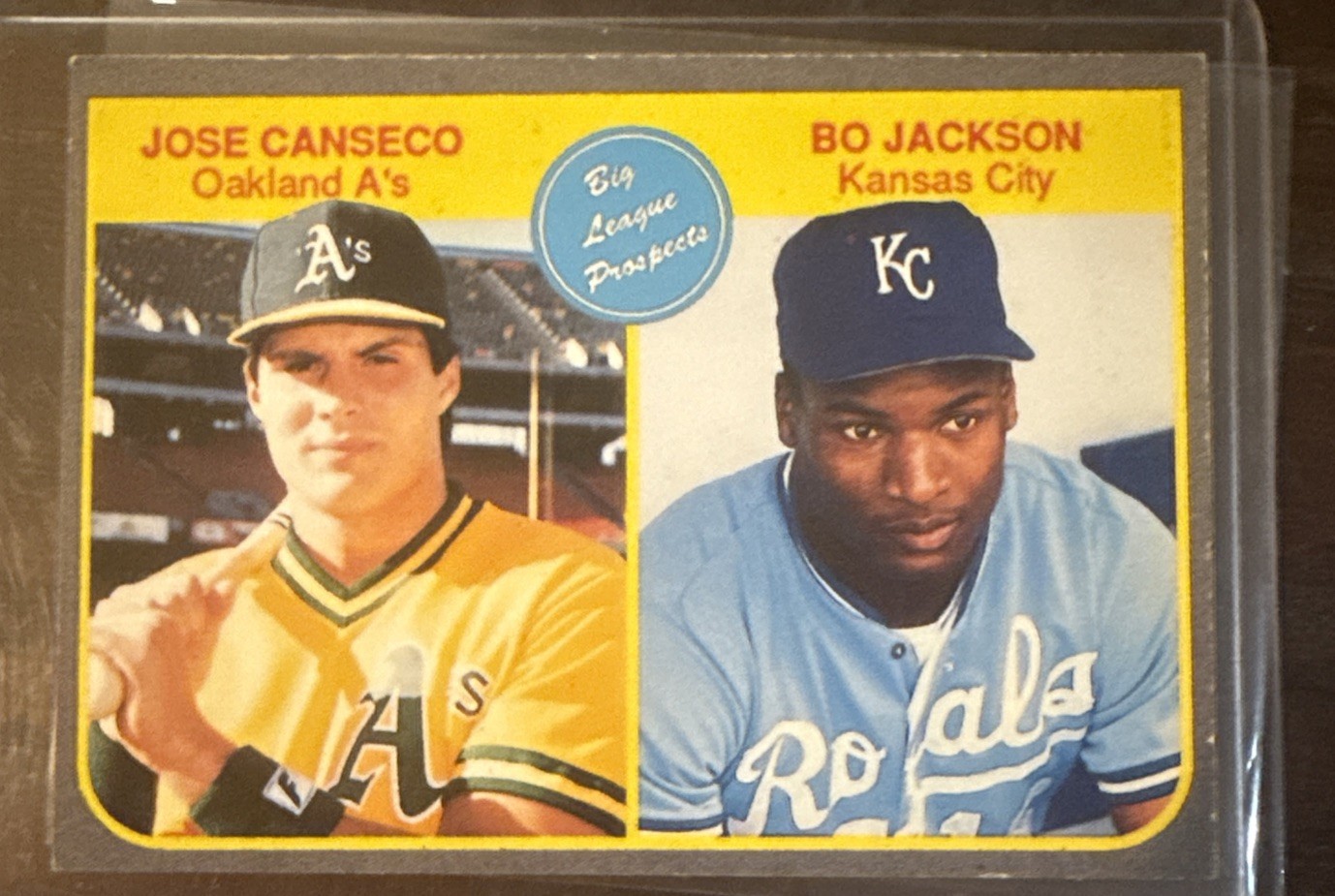 1988 San Bernadino Future Stars #793 Ken Griffey Jr RC ERROR Bo Jackson on Back