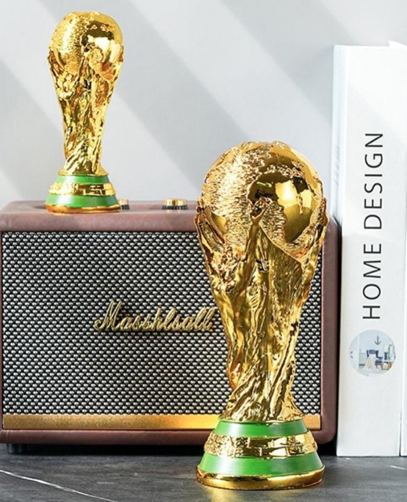 1:1 World Cup Replica Trophy Full Size 2022 Qatar -Height 36cm/14in ornament New