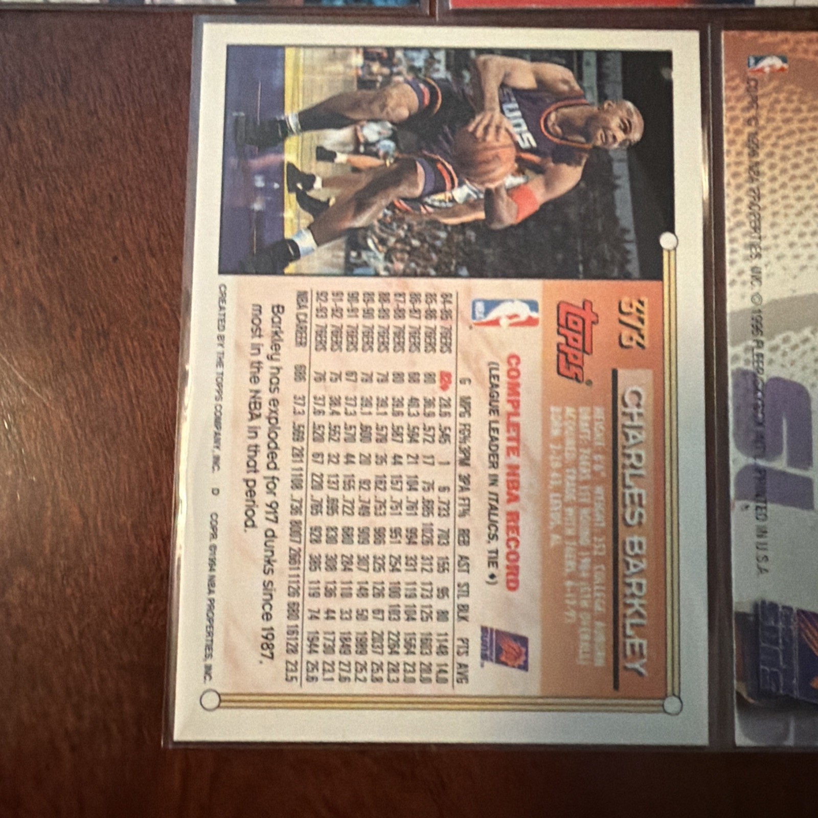 5 Various Charles Barkley Basketball Cards Insert And Base Cards