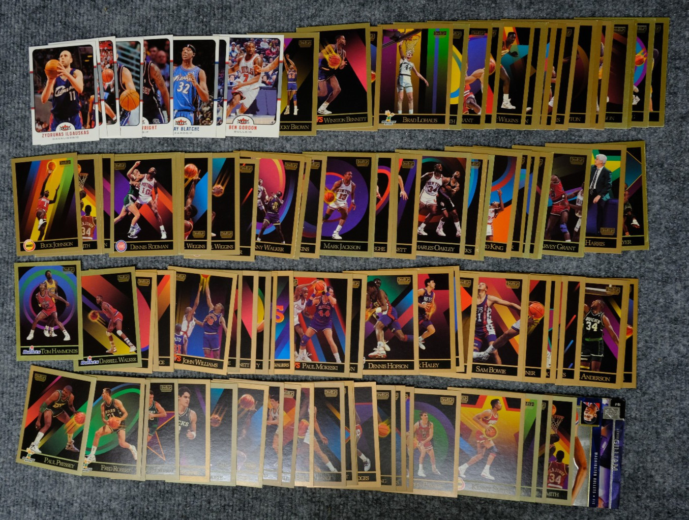 MASSIVE 2500+ 1980s-1990s Basketball Card Lot Stars HOF Inserts Topps Finest!