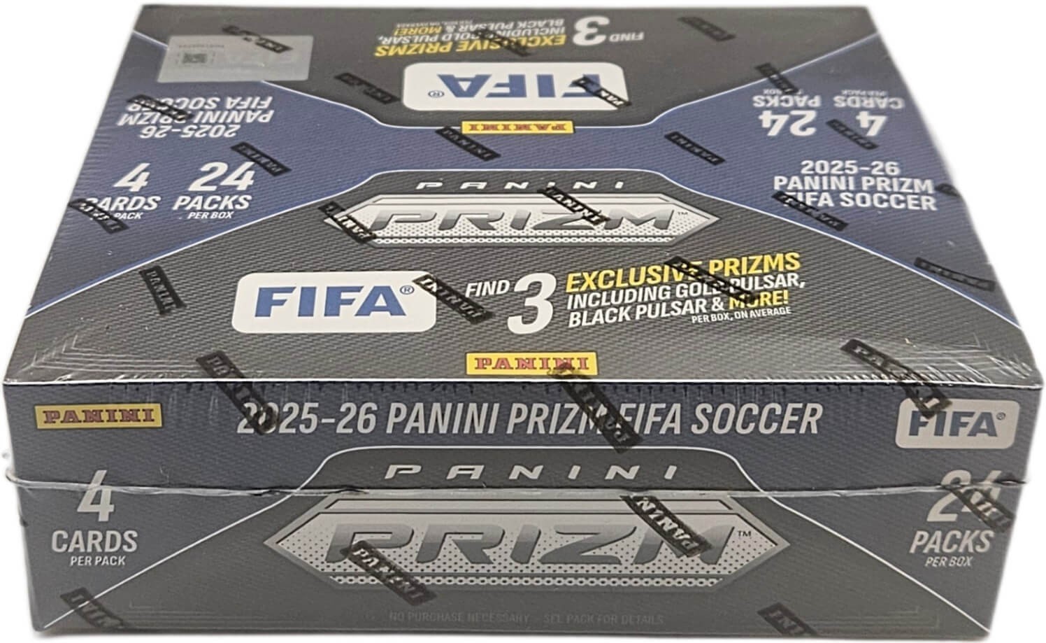 2025-26 Panini Prizm FIFA Soccer 24 Pack Retail Display Box 96 Cards Per Box
