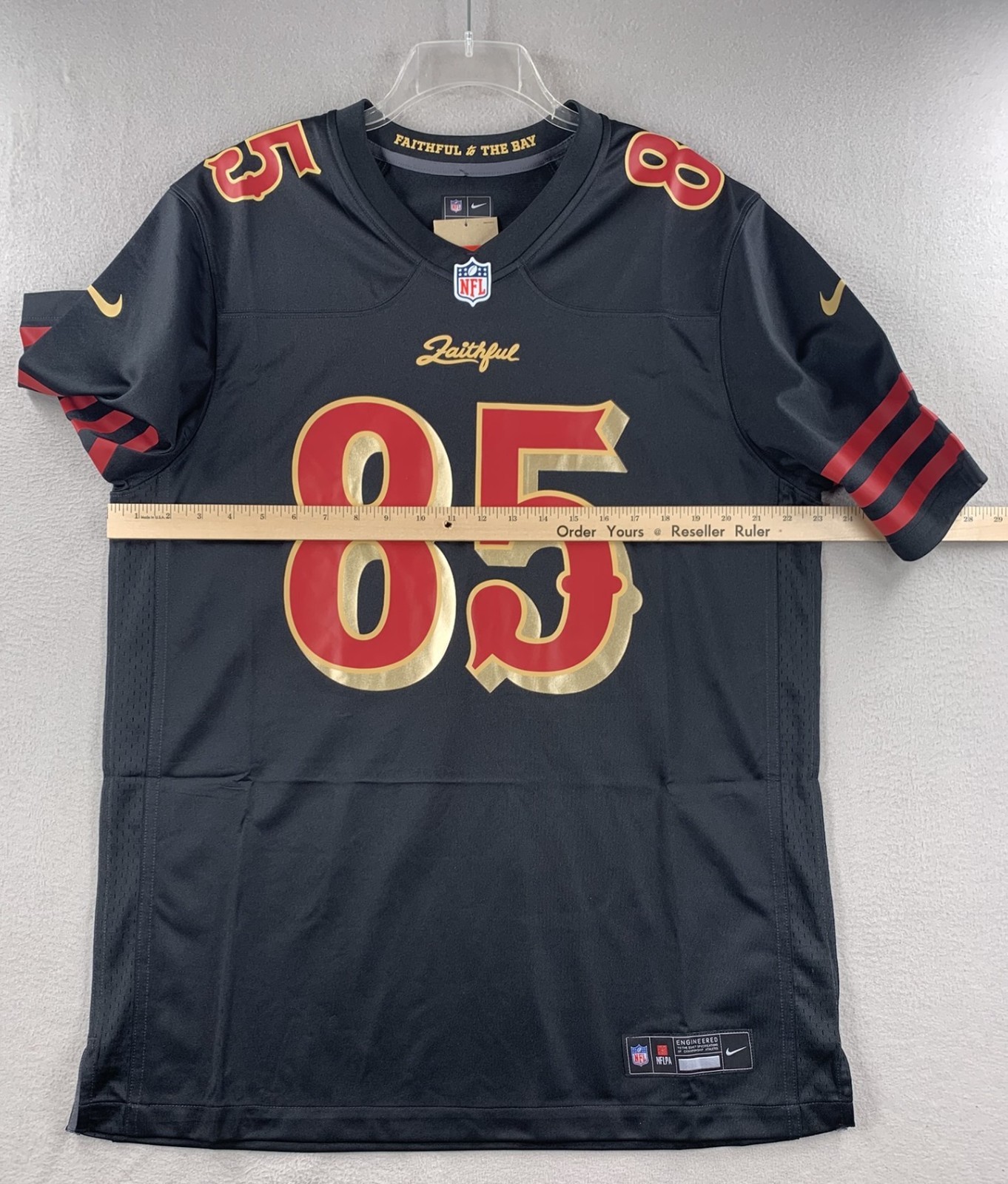George Kittle San Francisco 49ers Nike Rivalries Collection Game Player Jersey