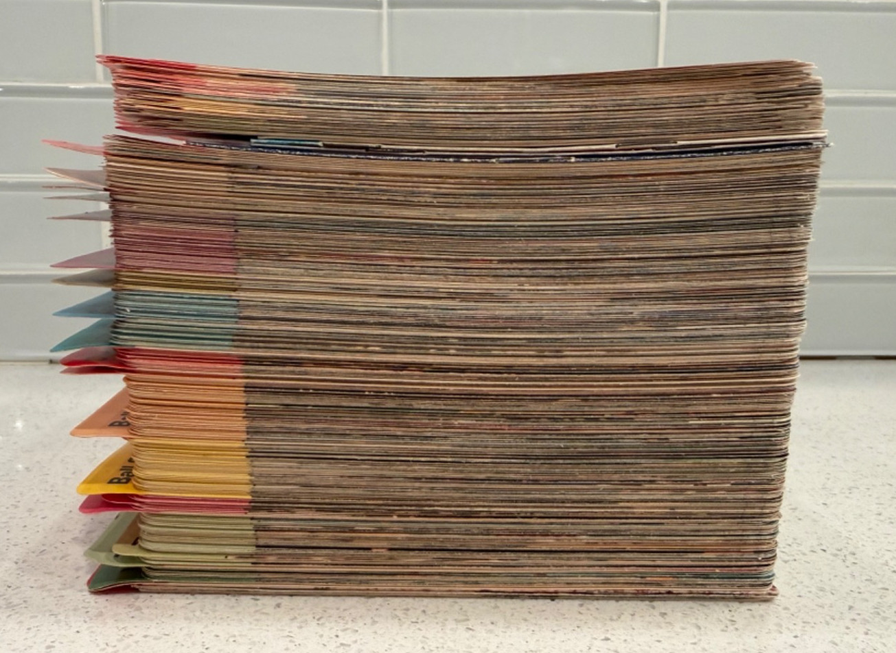 HUGE 1977-78 Sportscaster Cards – Dividers – Booklets ASSORTED 550+ piece Lot