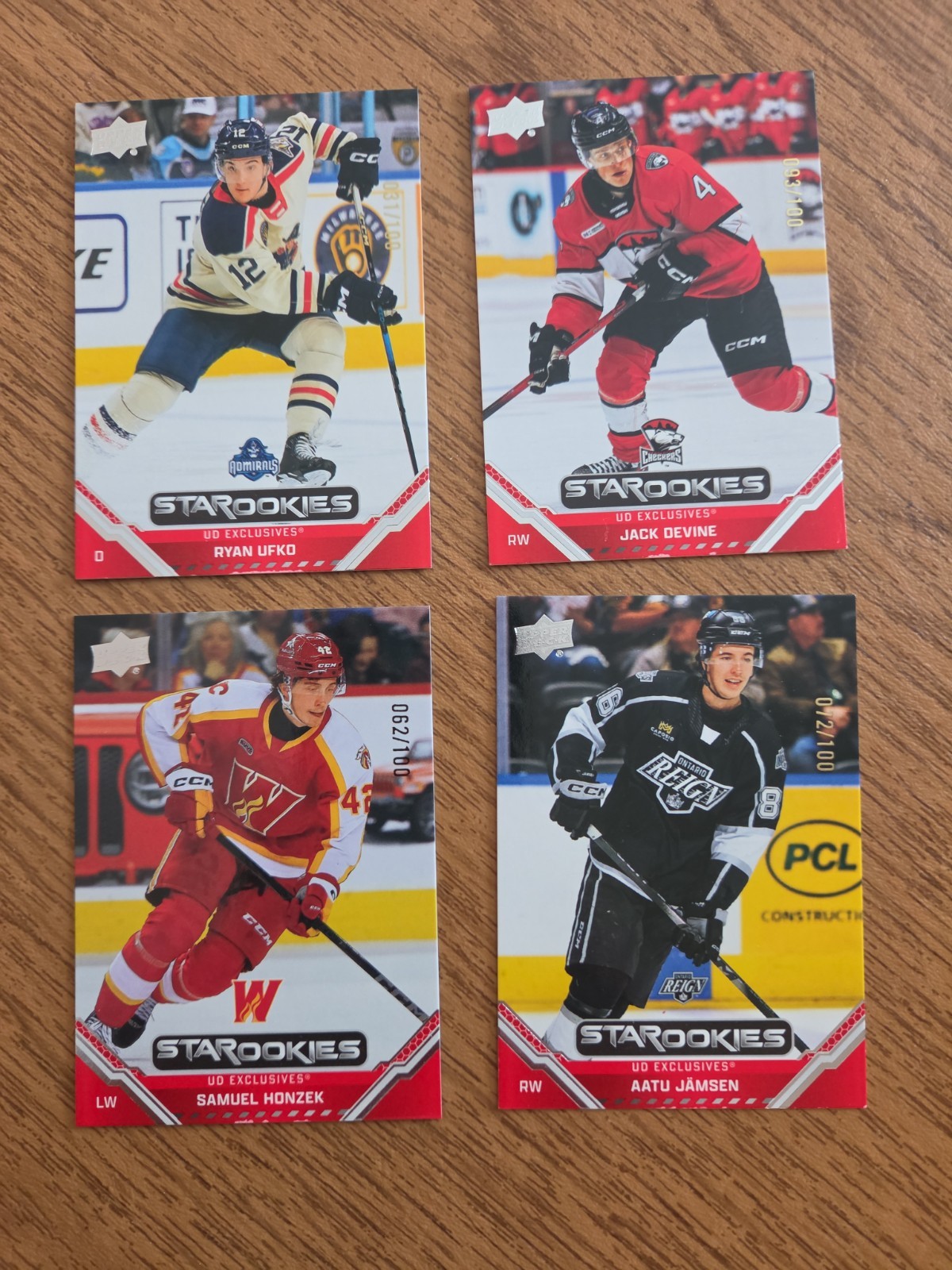 2025/2026 Upper Deck AHL Hockey INSERT/PARALLEL Singles – Create Own Lot