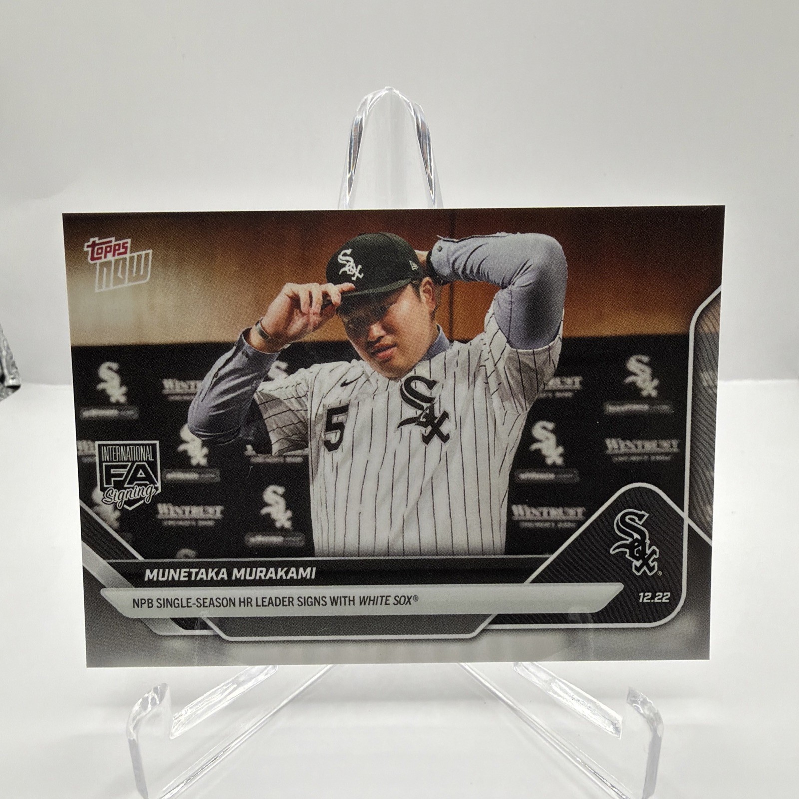 2025 Topps Now Offseason MUNETAKA MURAKAMI #OS-11 White Sox