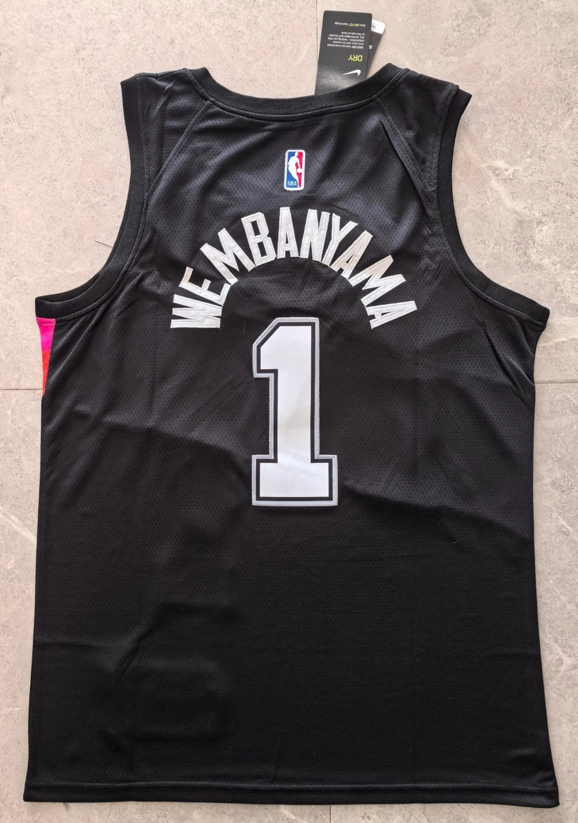 Free Tax New 2026 #1 Wembanyama Men’s Stitched Jersey 9 Colors