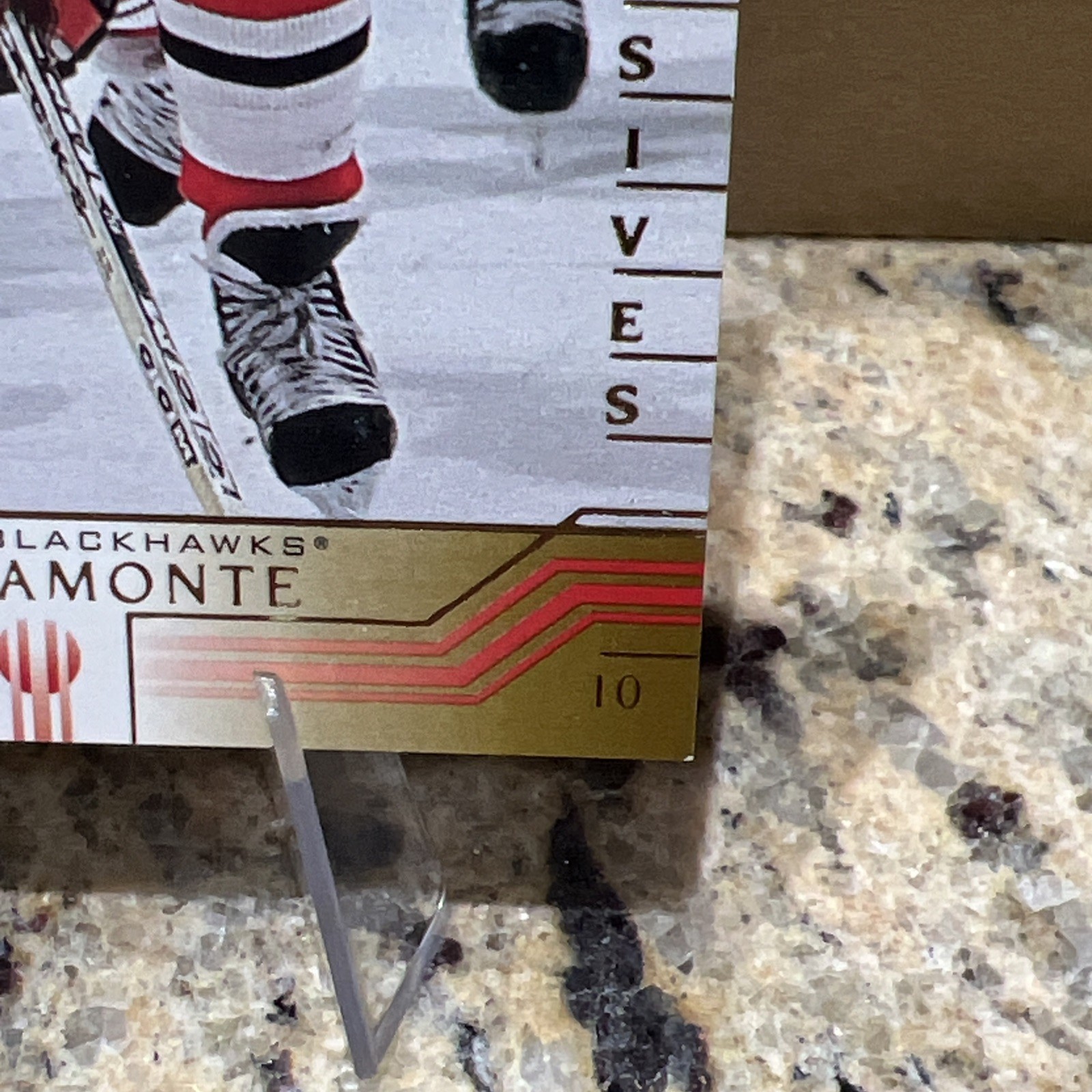 2001-02 Upper Deck – Tony Amonte UD EXCLUSIVES /100 Chicago Blackhawks