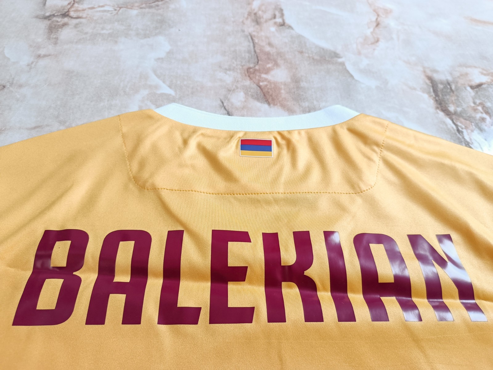 Armenia National Football Team 2020-2021 Away Shirt #14 Balekian, Size M