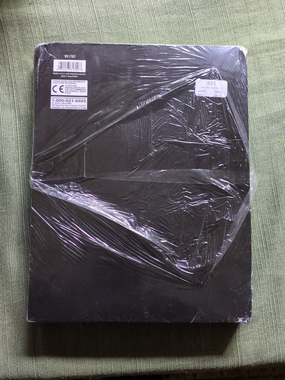 Ultra Pro UP209D-1 9 Pocket Trading Card Pages – 100 Pages