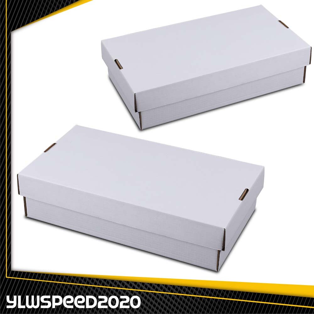 2PCS 3000 Count 3 Row Super Shoe Cardboard Trading/Gaming Card Storage Boxes