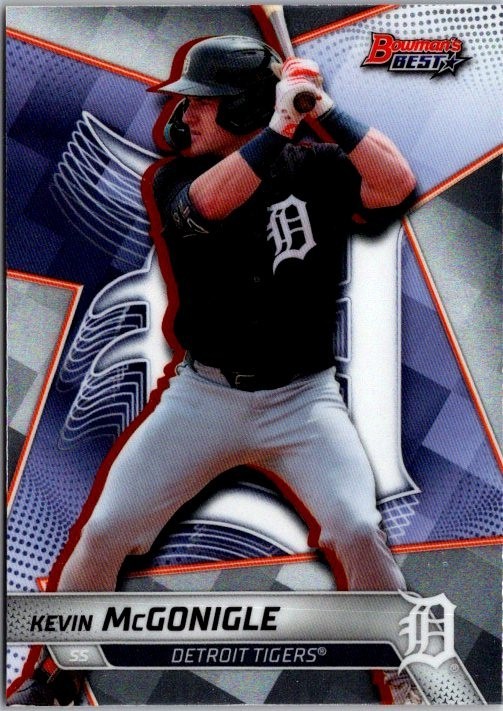 2025 Bowman’s Best Kevin McGonigle Top Prospects #TP-28 Tigers