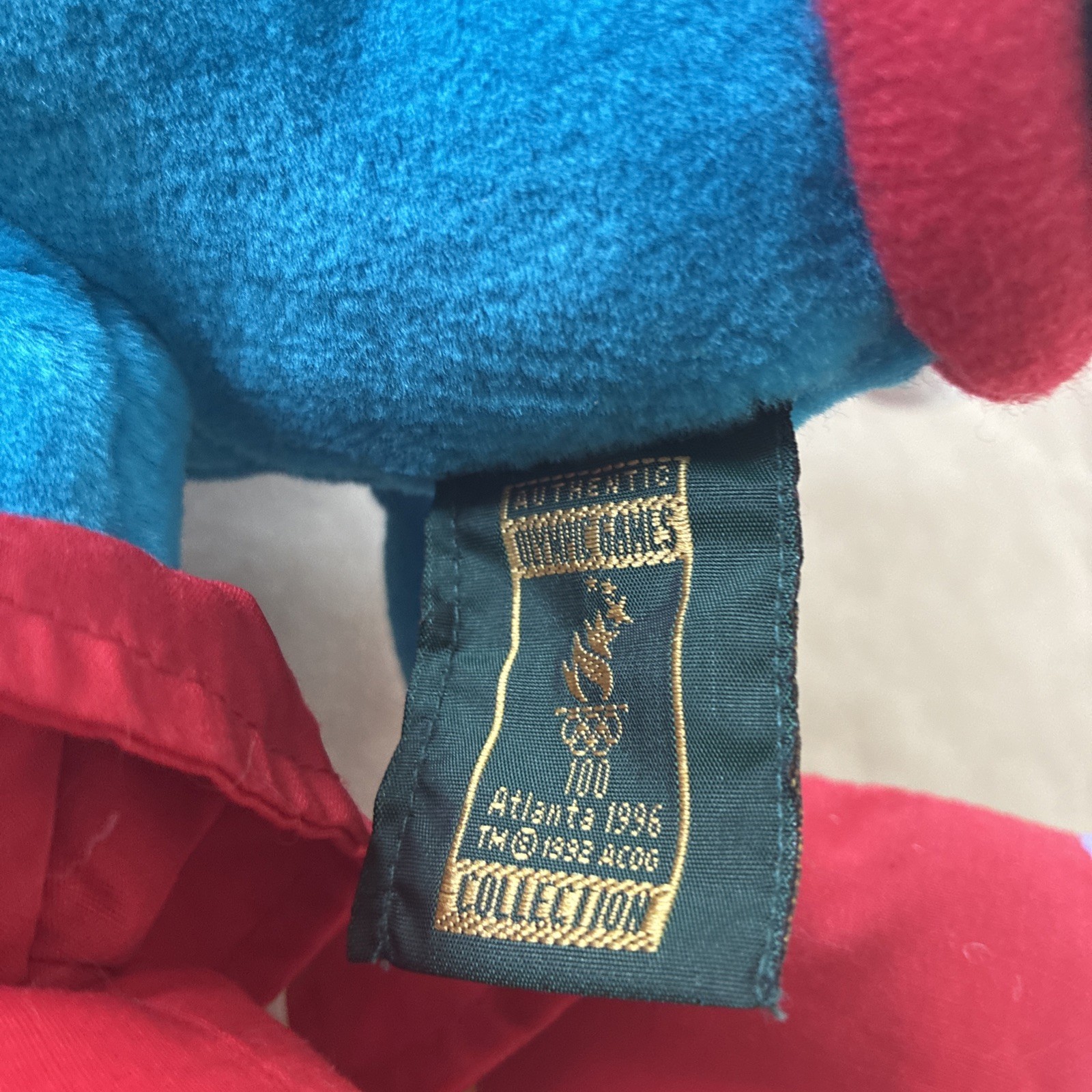 Vintage 1996 Dakin Atlanta Olympics 18″ Izzy Mascot Plush – With Tags