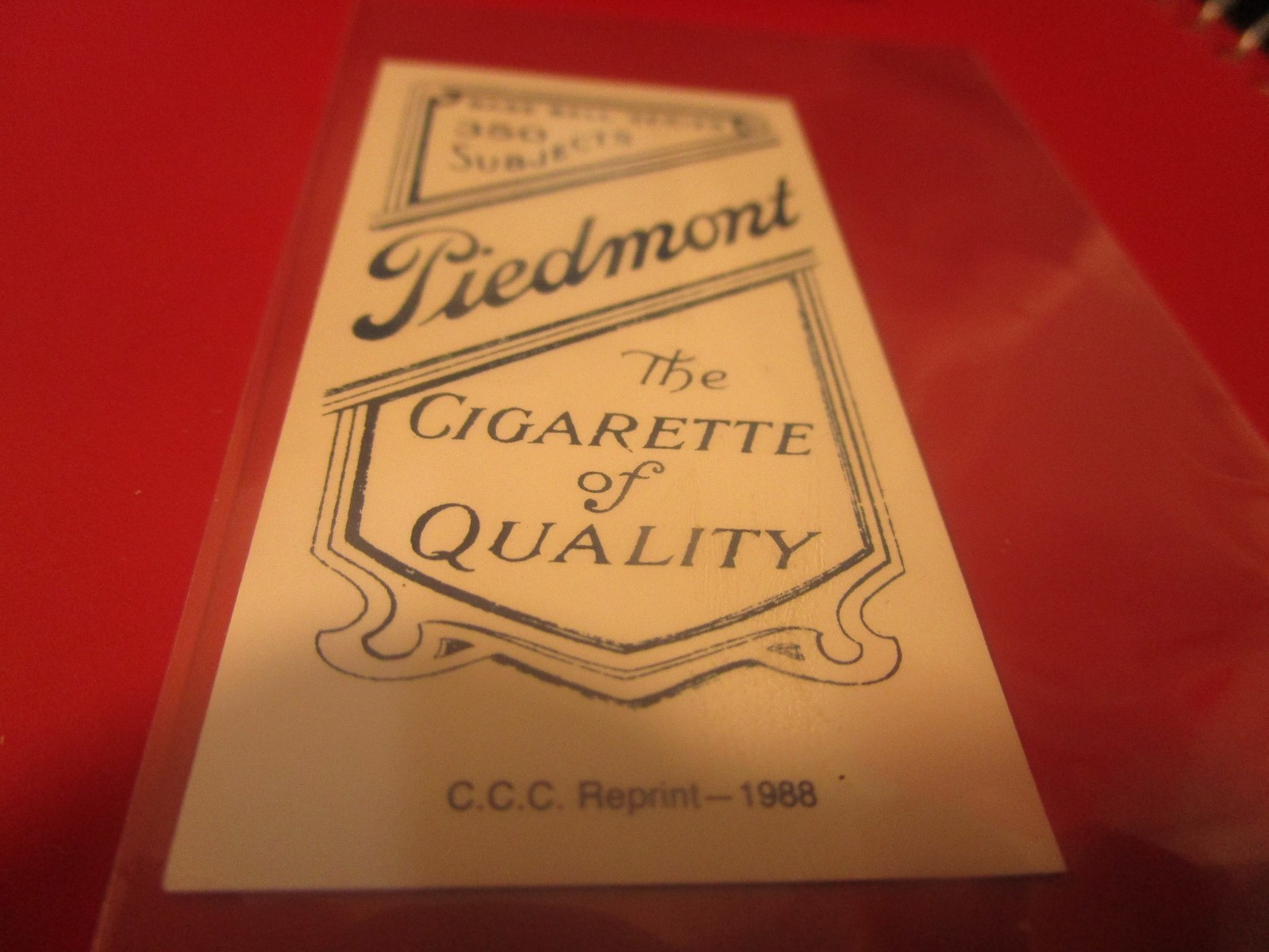 1909 T206 Reprint #125 Ray Demmitt
