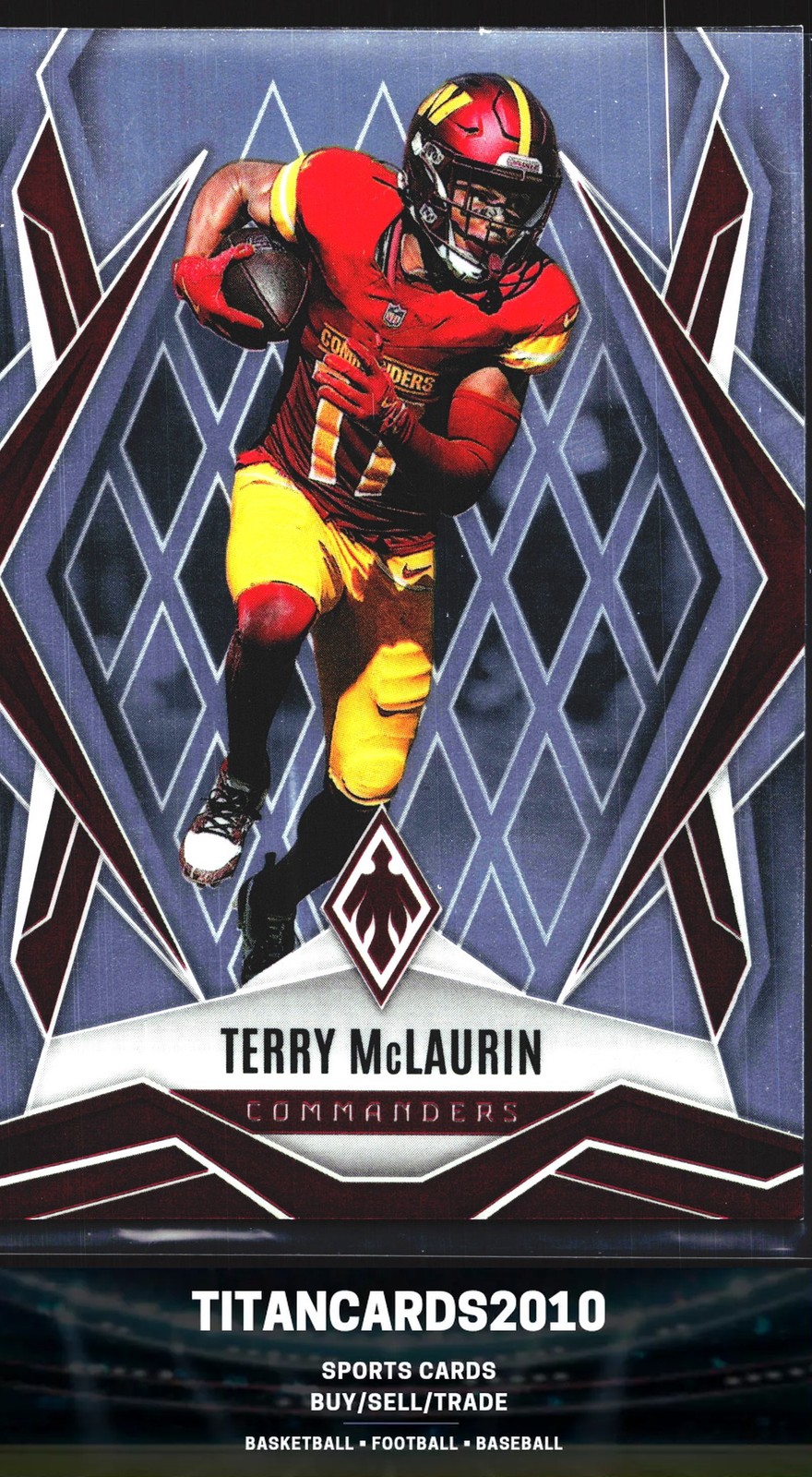 Terry McLaurin 2025 Panini Phoenix Washington Commanders #57