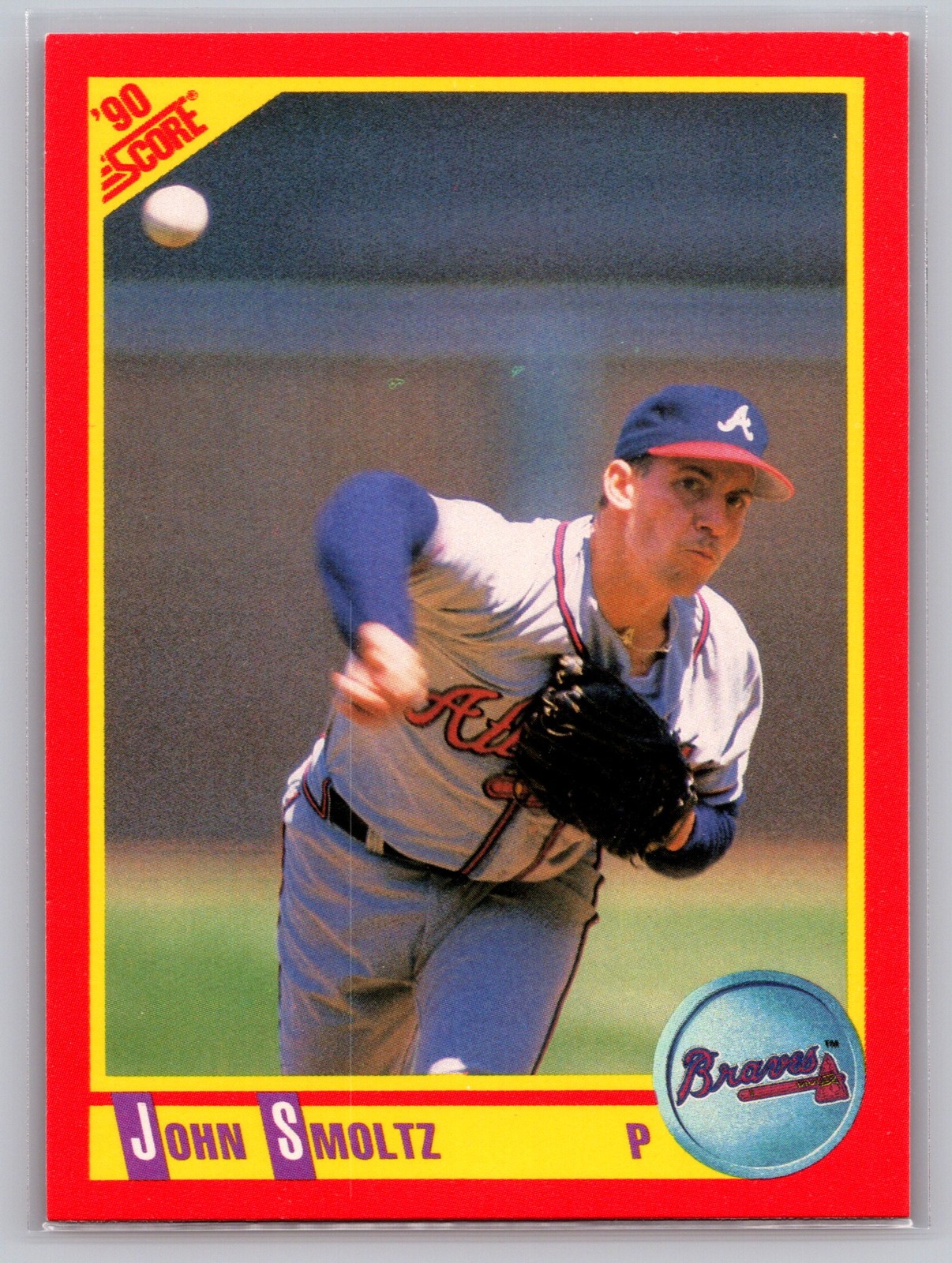 John Smoltz – 1990 Score – #370 – –
