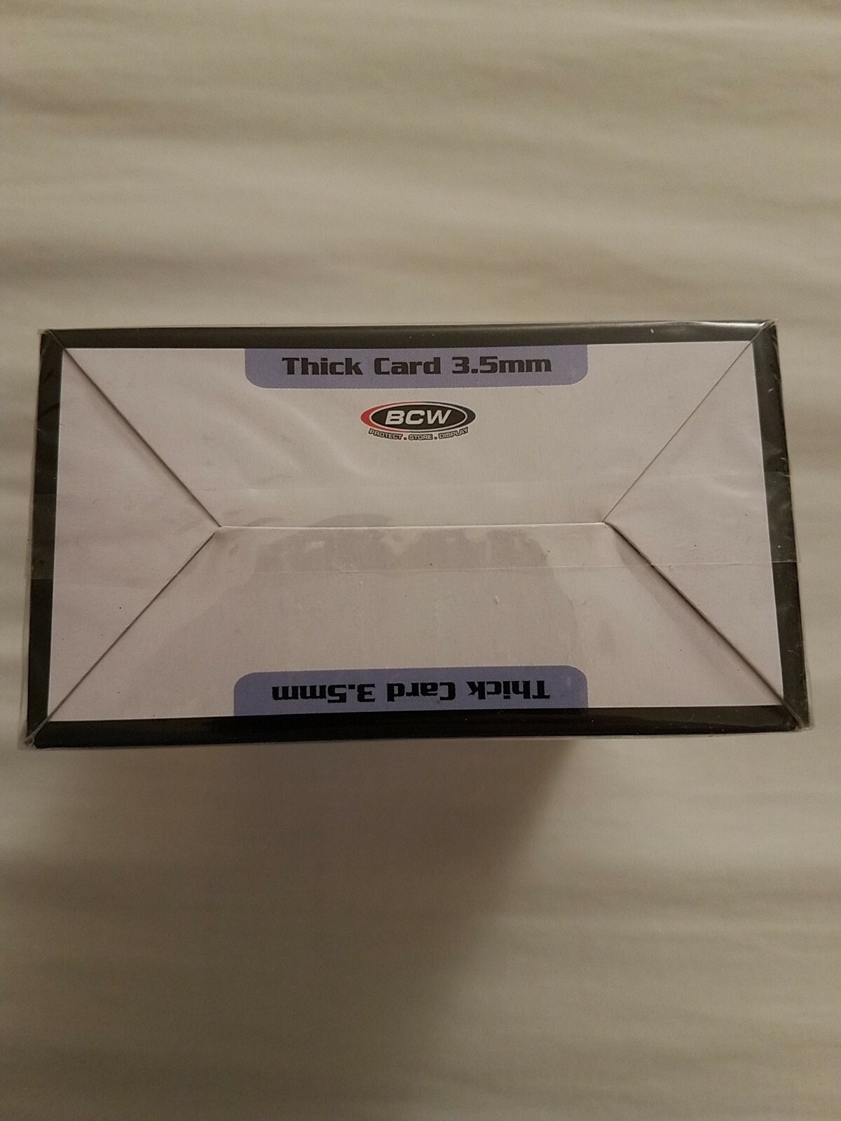 1 (10 Pack) BCW Thick 138pt Toploader Card Holder 3.5 mm
