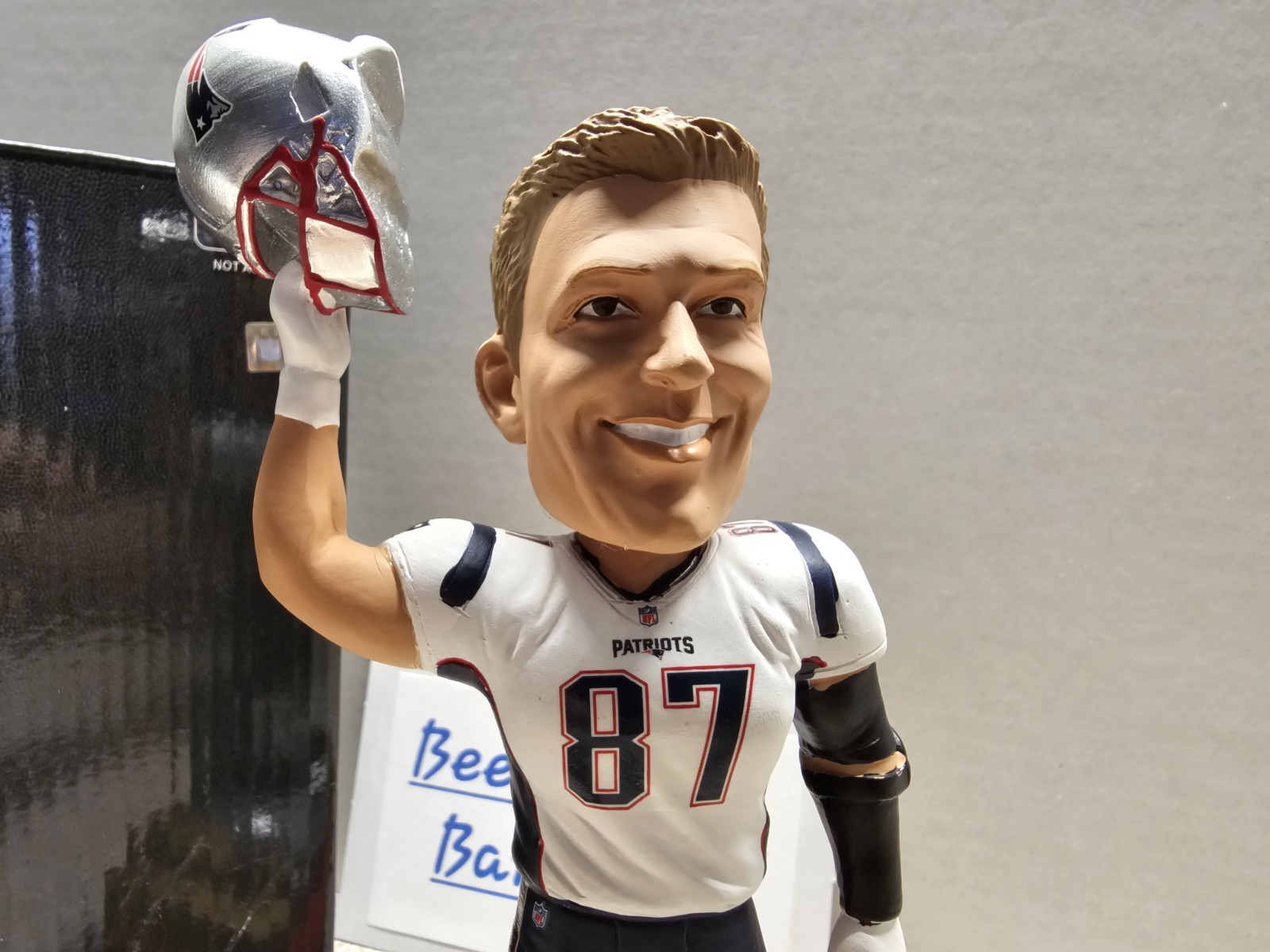 Rob Gronkowski New England Patriots NFL FOCO #’d 80/1087 Bobblehead NIB Farewell