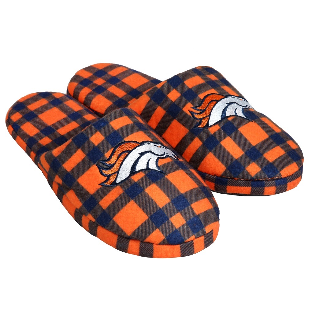 NFL Football Team Logo Mens Flannel slippers House Shoes – Pick Your Team!