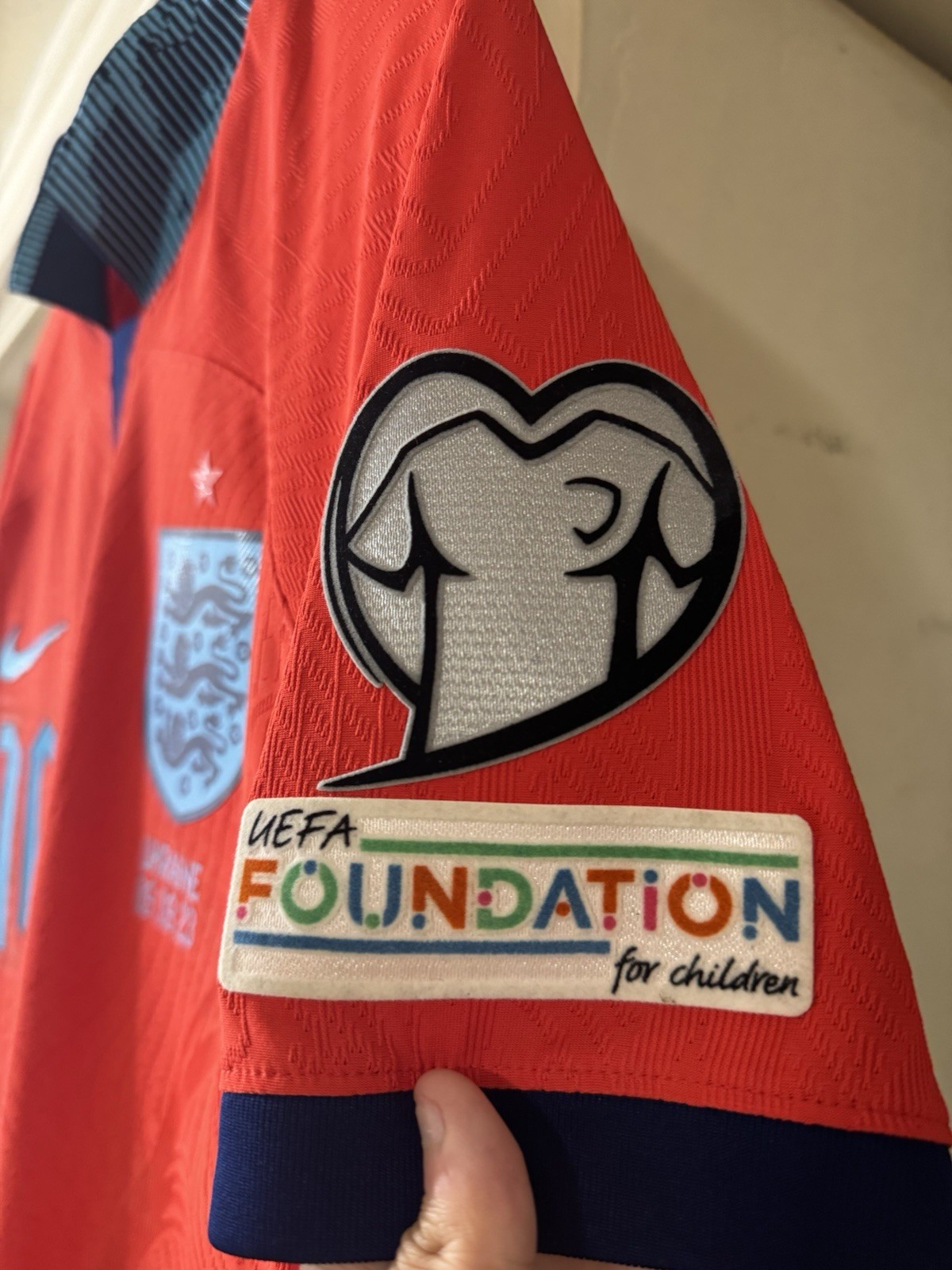 England 2022 Player Issue(Kitroom Version)Away Shirt See details in Description