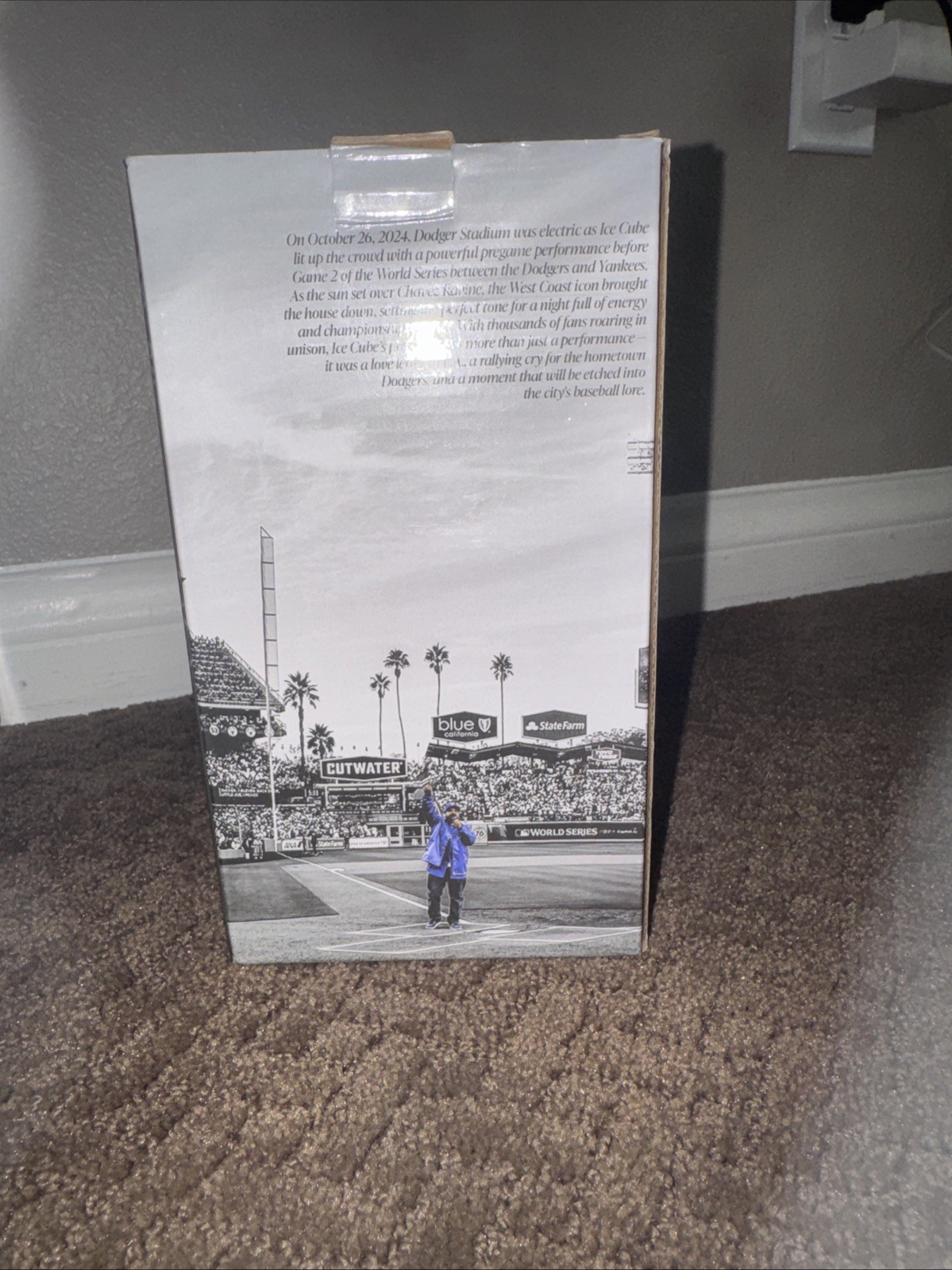 Ice Cube Bobblehead Los Angeles Dodgers SGA Giveaway 6/21/25