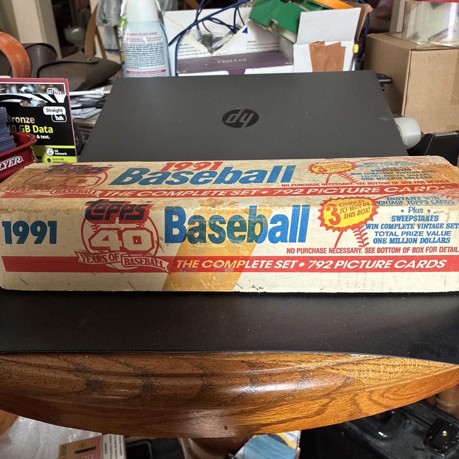 1991 Topps 40th Anniversary Baseball Factory Sealed Complete Set 792 Cards MINT