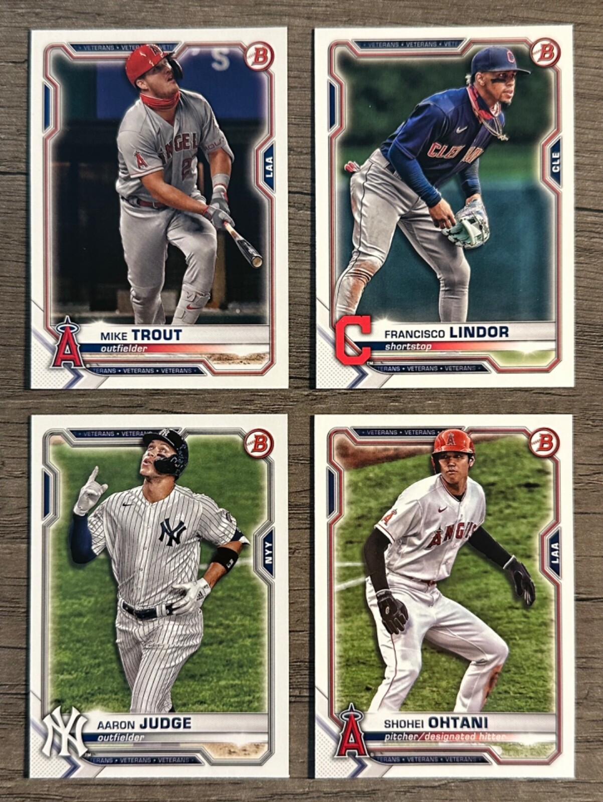 2021 Bowman Baseball Paper RC’s & Vets #1-100: You Pick- Complete Your Set