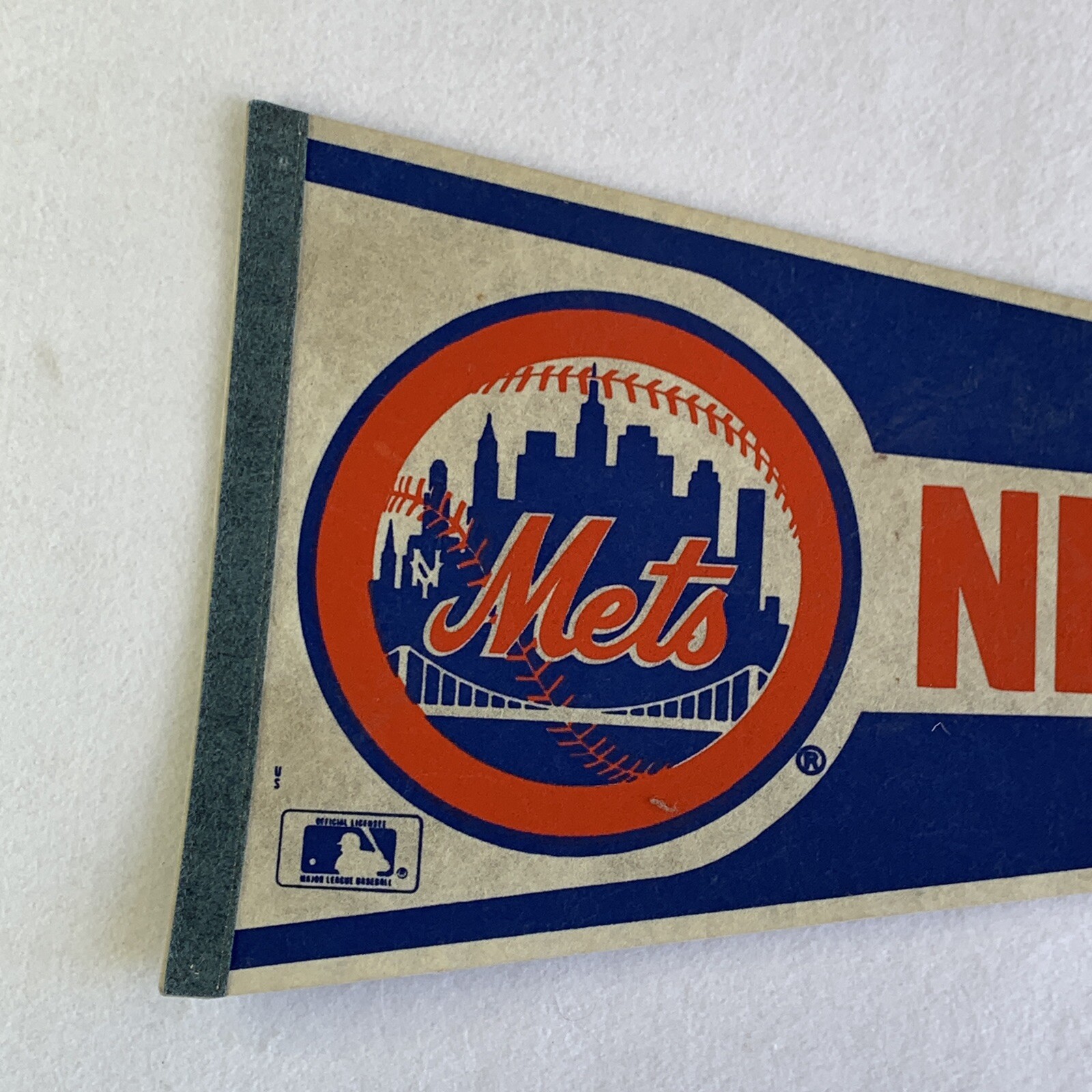 Vintage New York Mets Pennant MLB