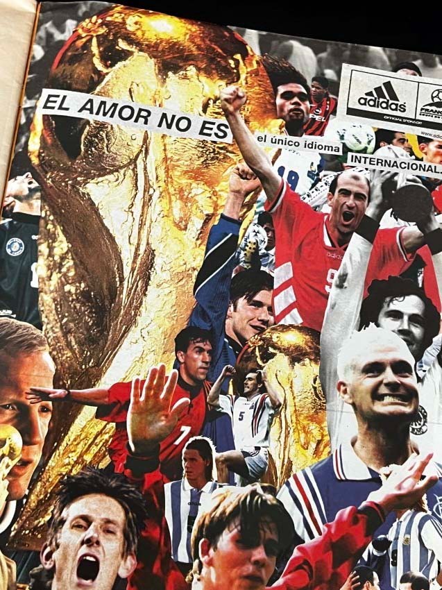 1998 Latin Mas Futbol Newpt Magazine World Cup Ronaldo Diego Maradona Valderrama