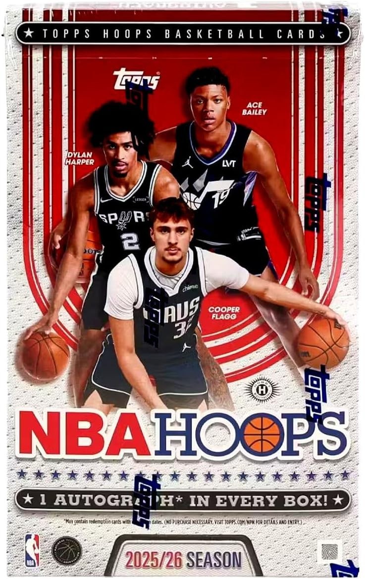 2025-26 Topps NBA Hoops Basketball Singles You Pick Complete your Set # 1 – 199
