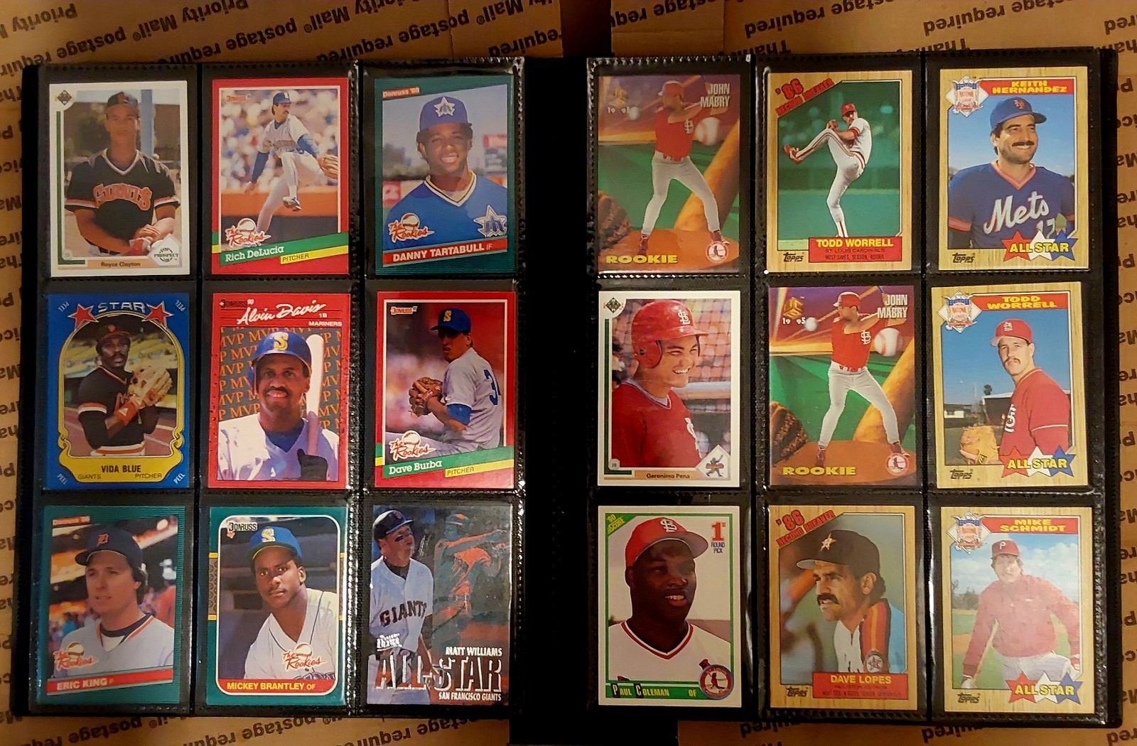 Huge Lot Of Baseball Rookie Cards 360 Total Mint or Near Mint Condition 🤔