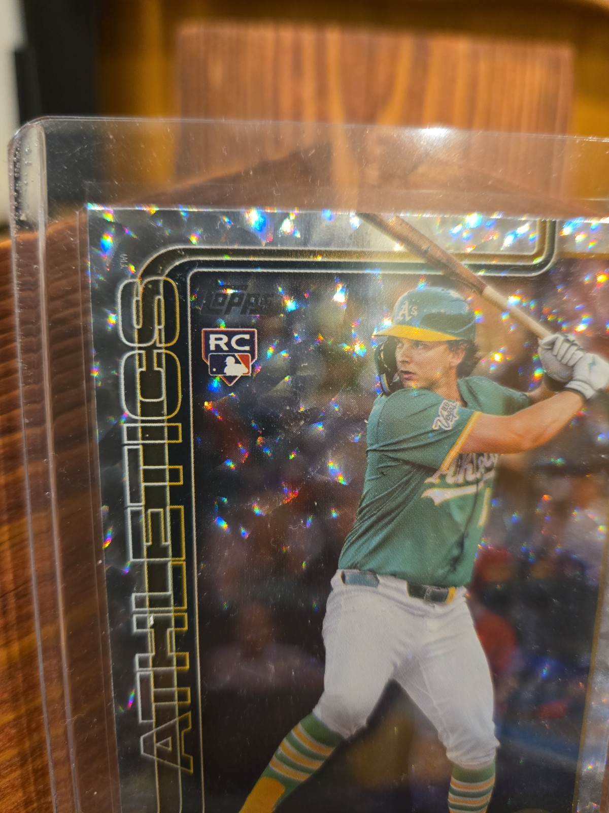 Topps 2025 Update Series Nick Kurtz Athletics Rookie Cracked Silver #US201