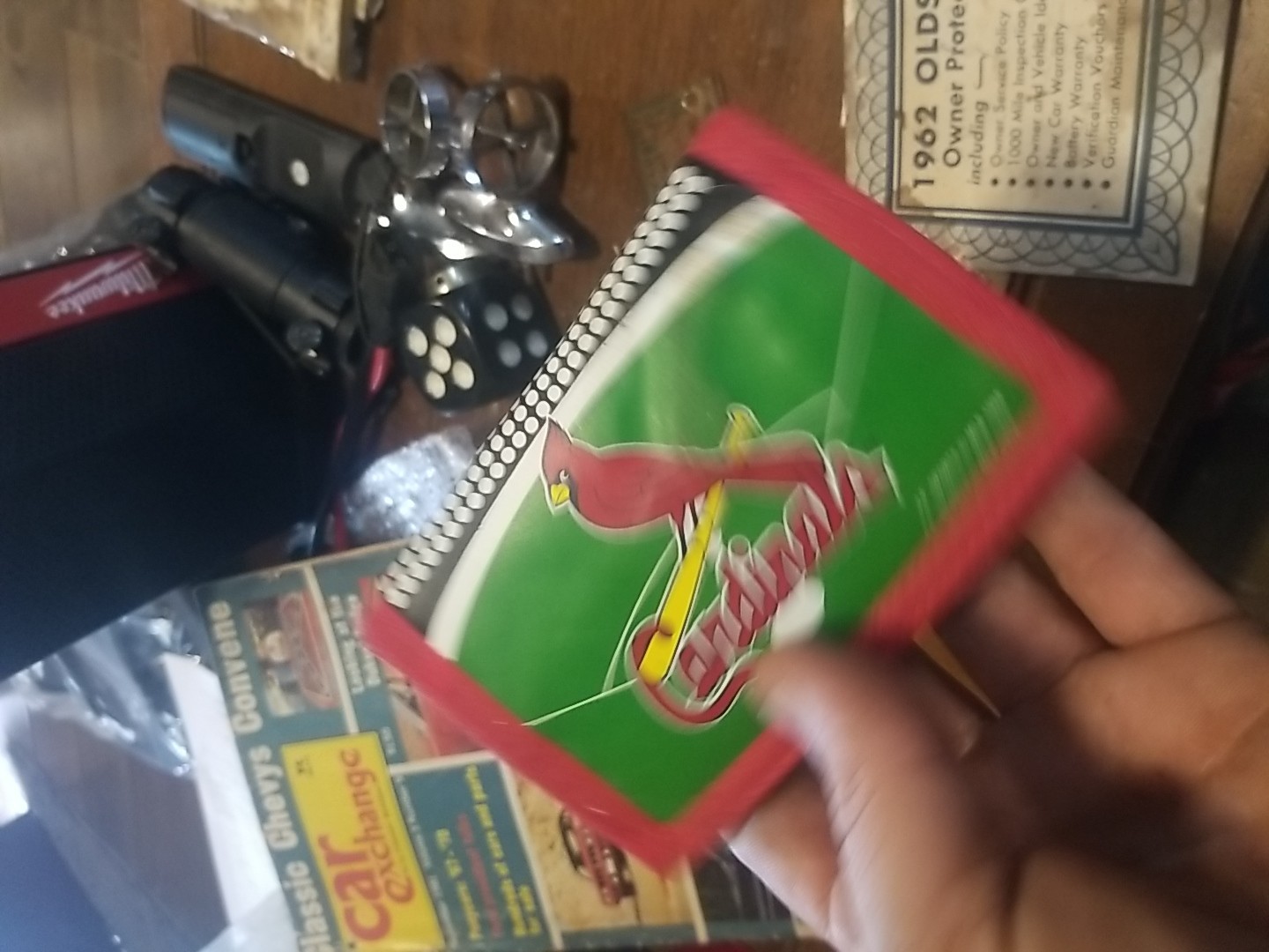 Vintage St Louis Cardinals Wallet 1998 MLB Tri Fold JF Sports