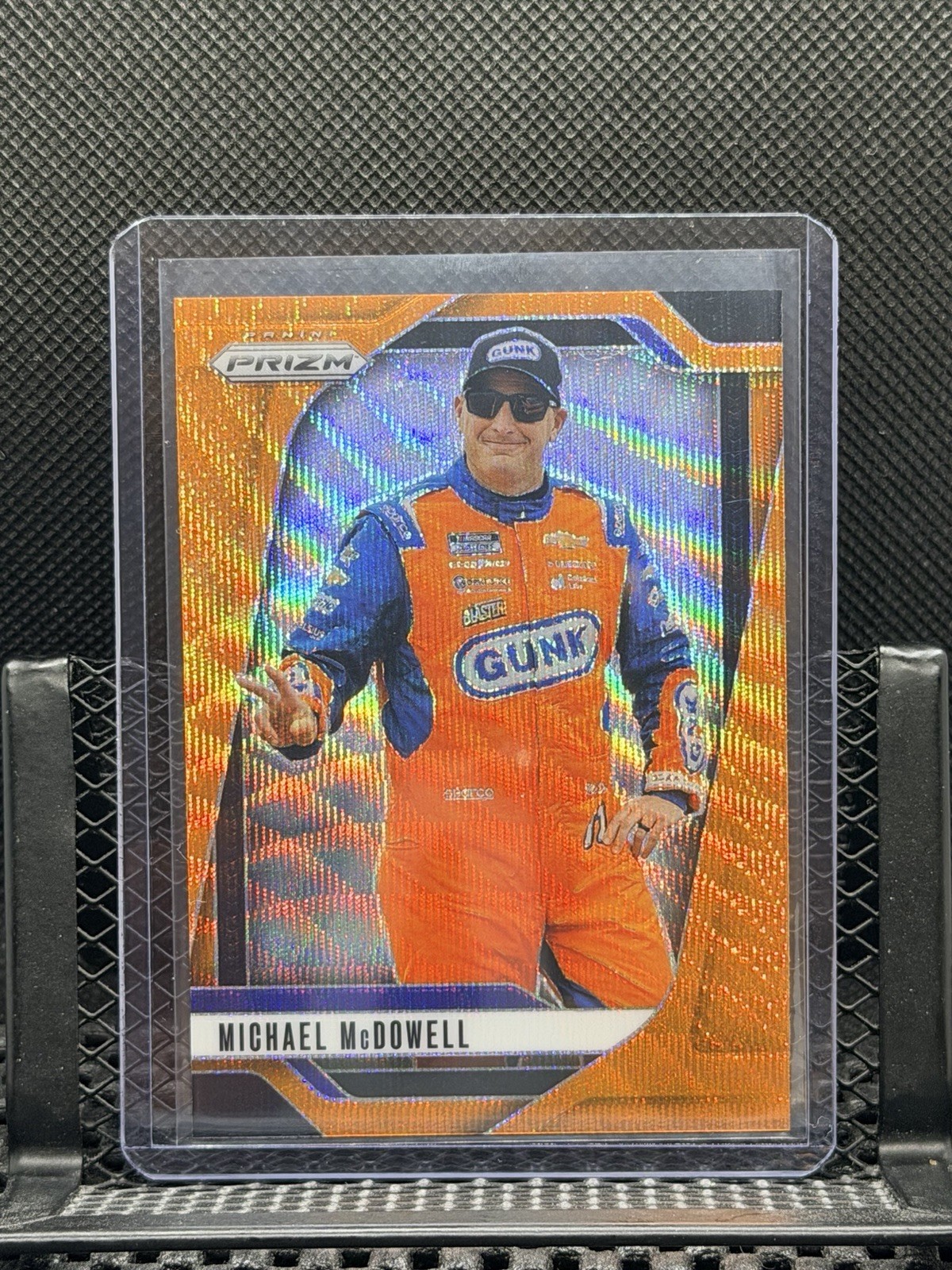 Michael McDowell 2025 Prizm Racing – Orange Wave #31/125 – #33 Driver