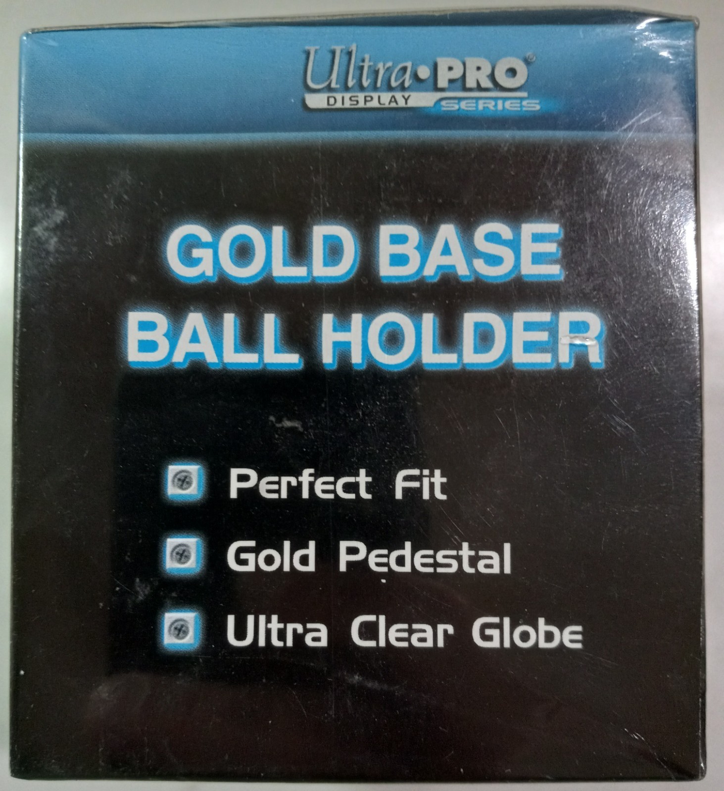 Ultra Pro Display Series Gold Base Display Case Baseball Ball Holder NEW/SEALED