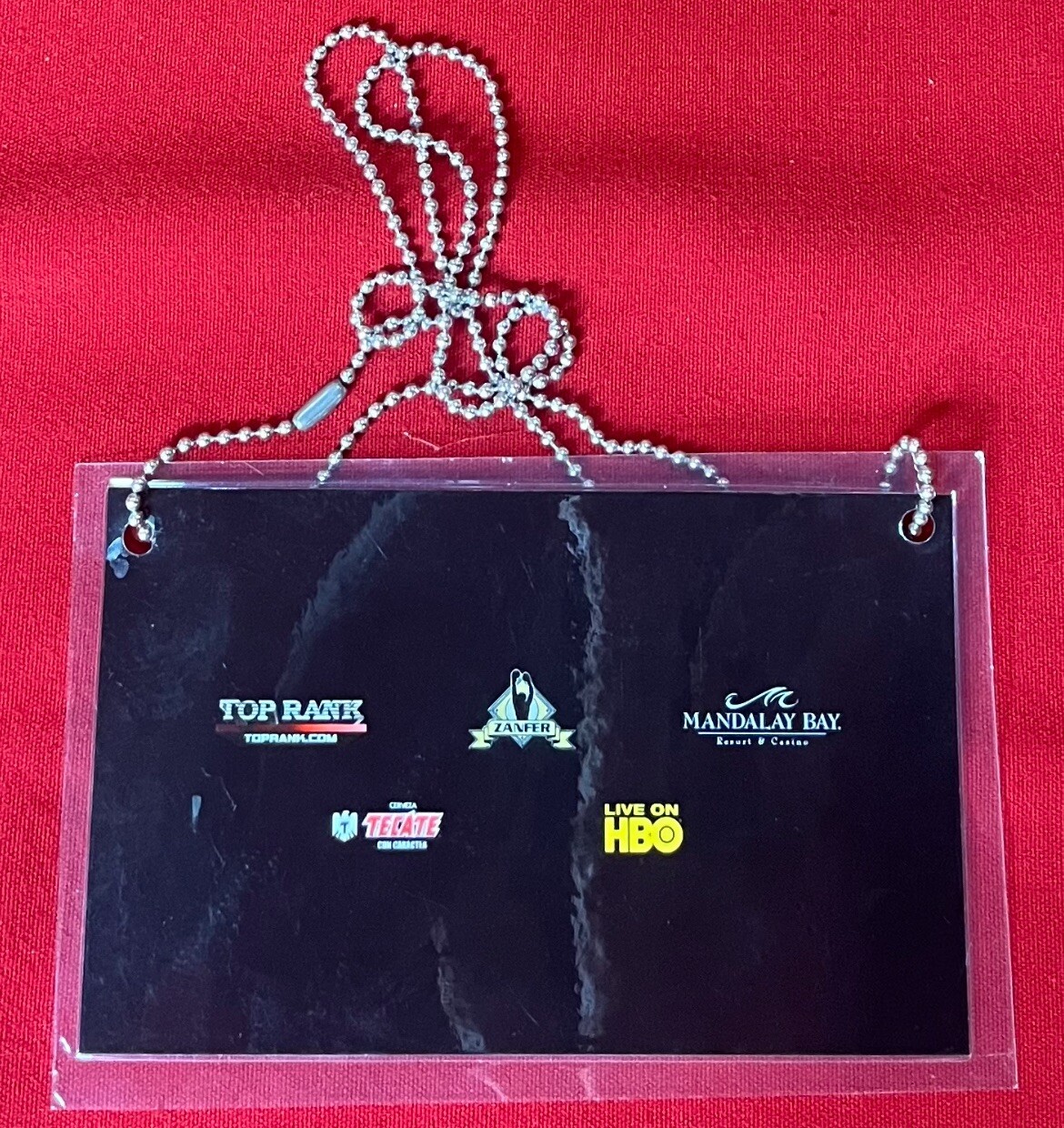 2011 Nonito Donaire vs Fernando Montiel Credential Pass 🥊 MANDALAY BAY VEGAS