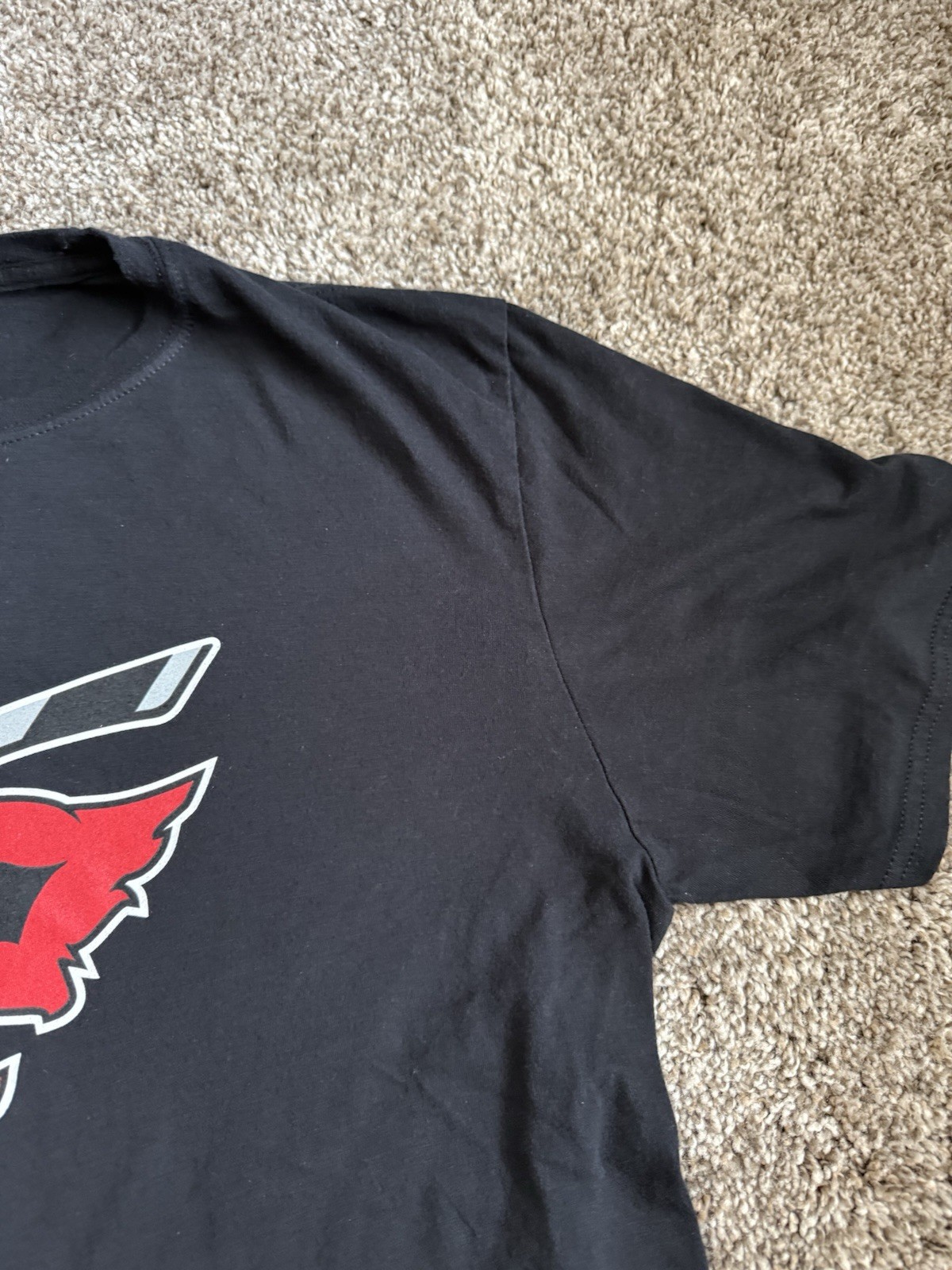 NHL Carolina Hurricanes Jordan Staal #11 T Shirt Fanatics Black Size Large