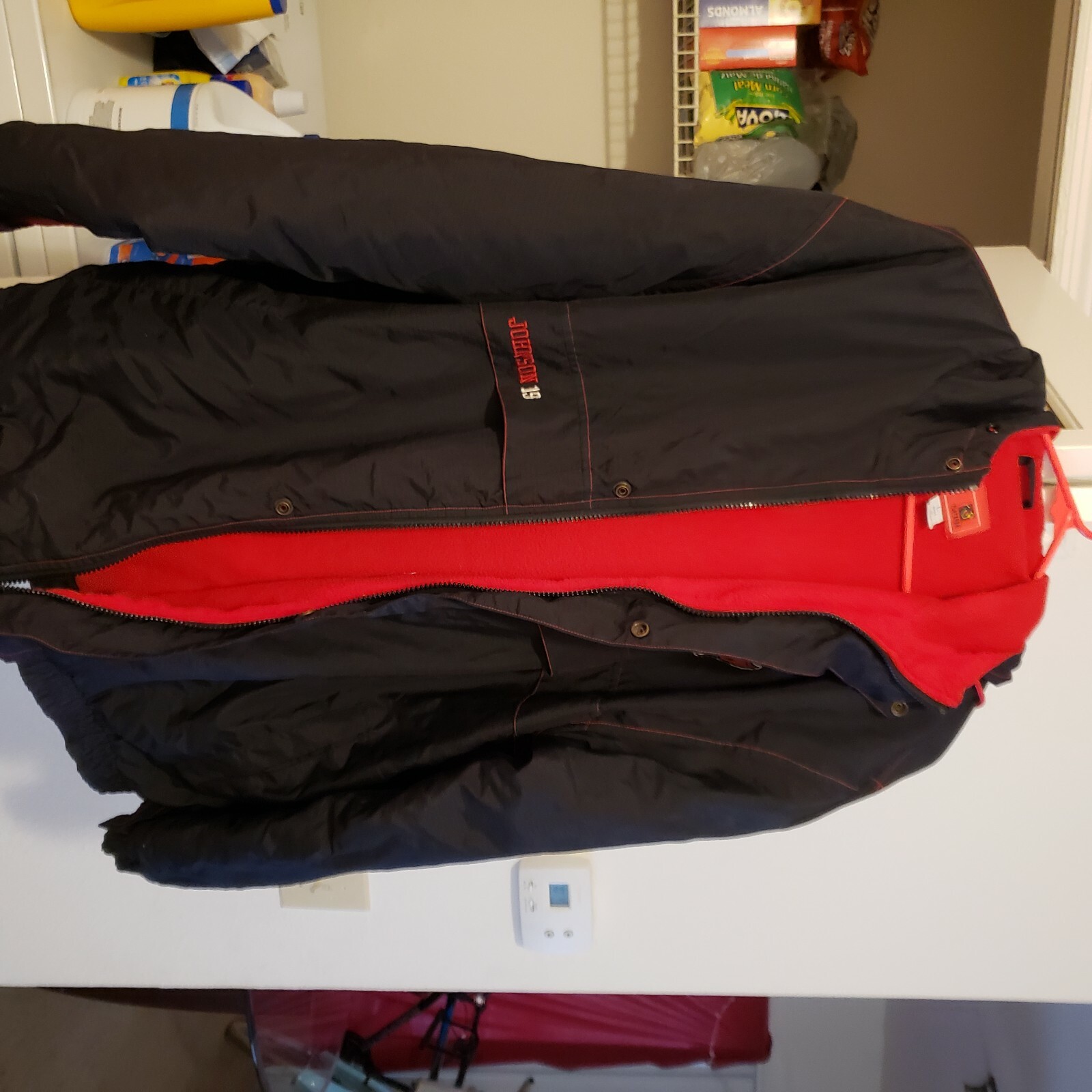 tampa bay buccaneers jacket from 2000, given to me as a gift by a close friend.