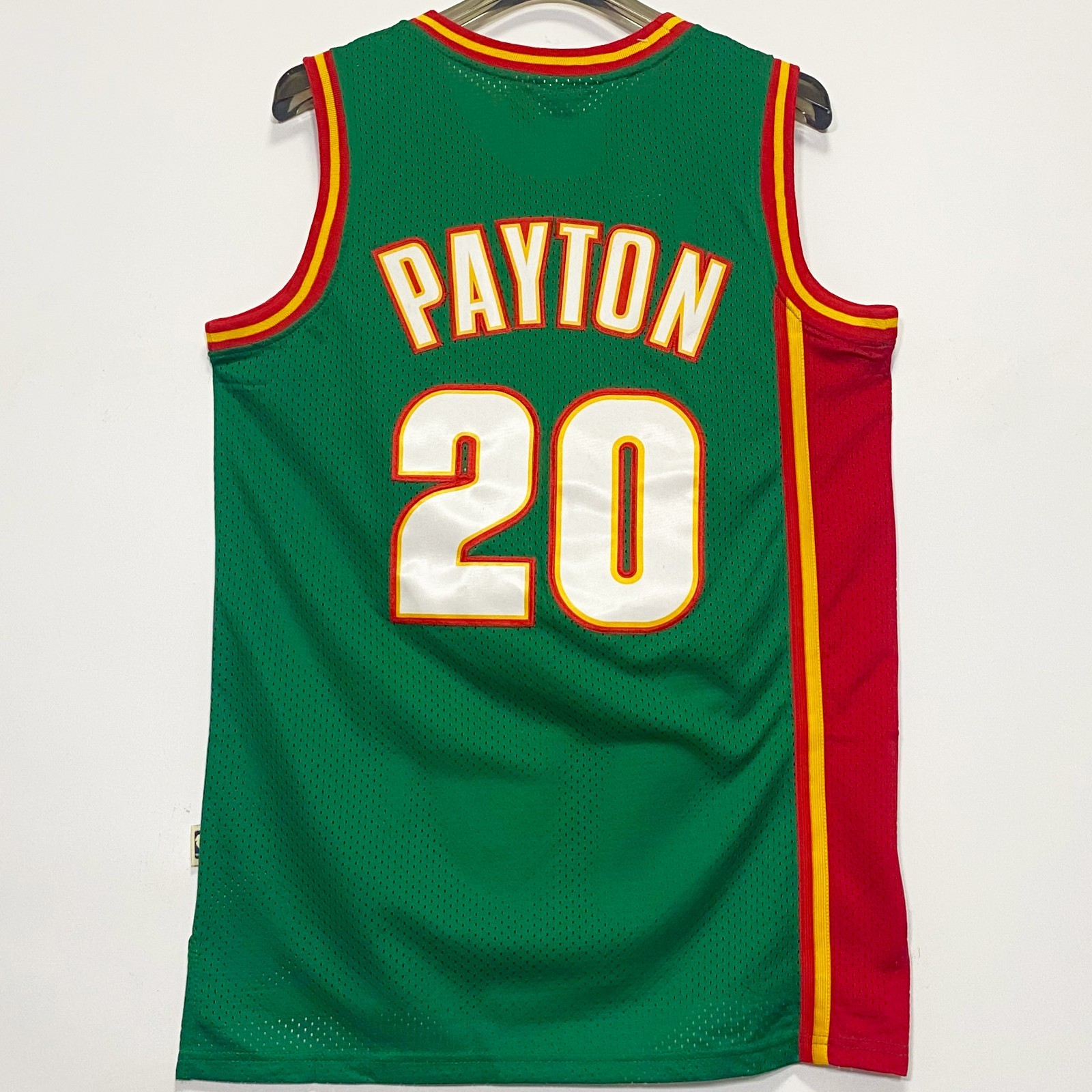Gary Payton #20 Seattle SuperSonics Stitched Basketball Jersey Green S-2XL