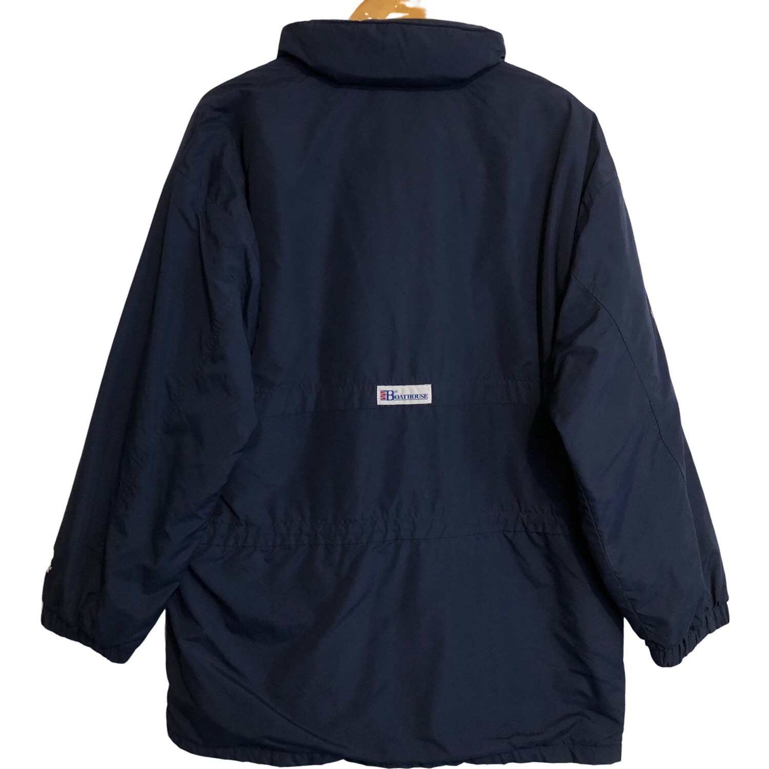 Vintage 2000’s Fresno State Bulldogs Football Boathouse Blue Hooded Lined Jacket