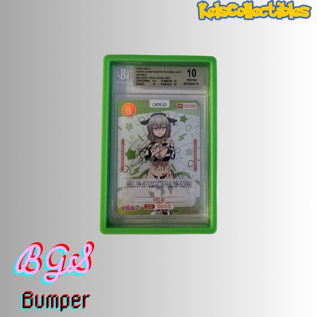 BGS Bumper Guard Protector for Graded Card Slab 5 Colors Protect Your Slabs