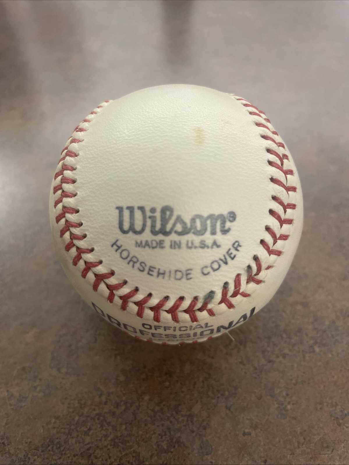 Vintage Wilson A1060 Professional League Baseball
