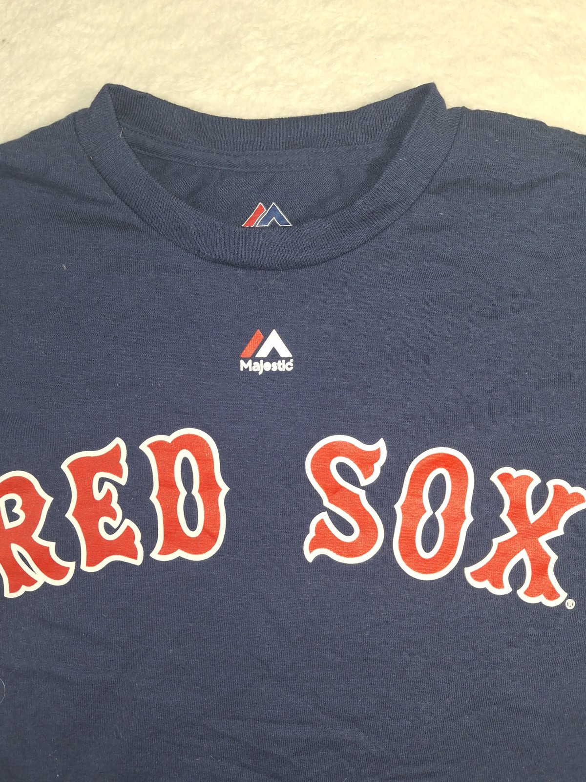 Majestic Carlton Fisk 27 Boston Red Sox T-Shirt Men’s Medium MLB Fan Apparel