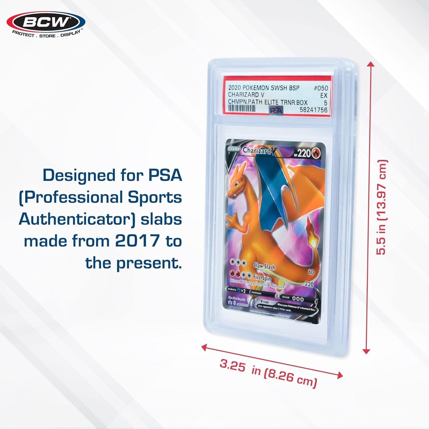 240 BCW Graded Card Bumper For PSA Certified Slab Clear Silicone Edge Protection