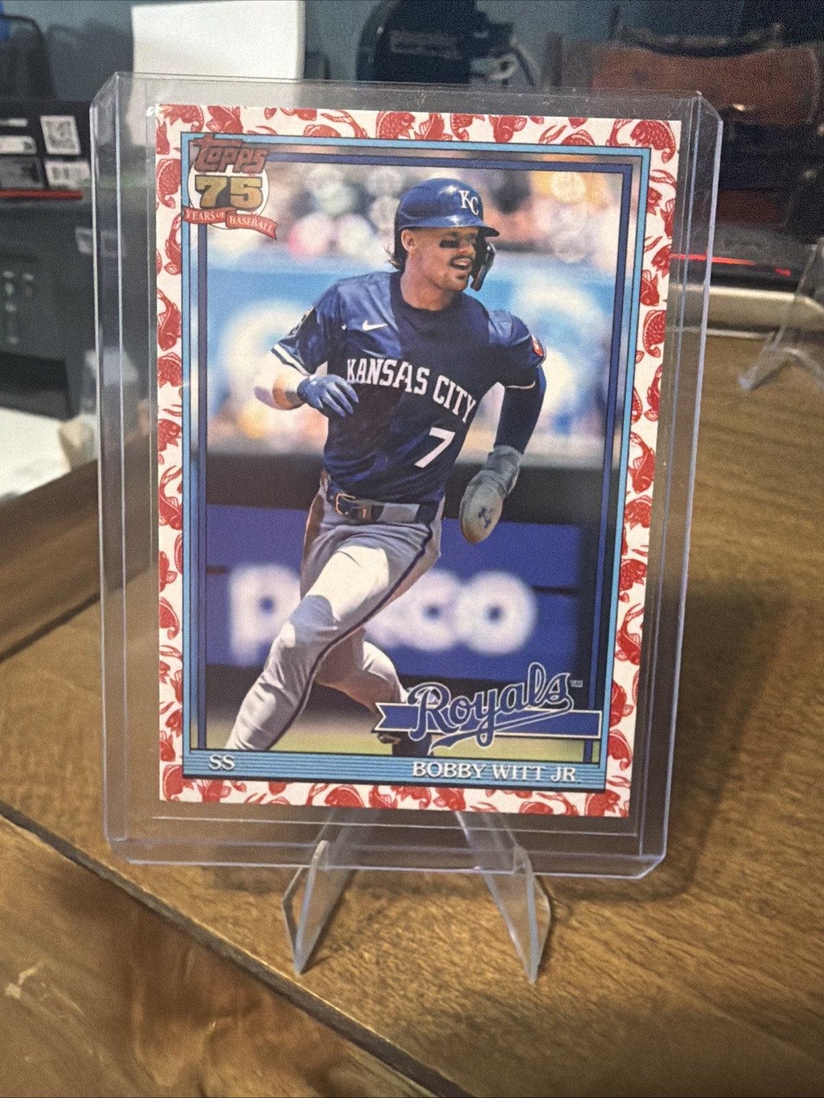 2026 Topps Series 1 Japan Baseball #T91-3 Bobby Witt Jr Koi Fish SP Royals